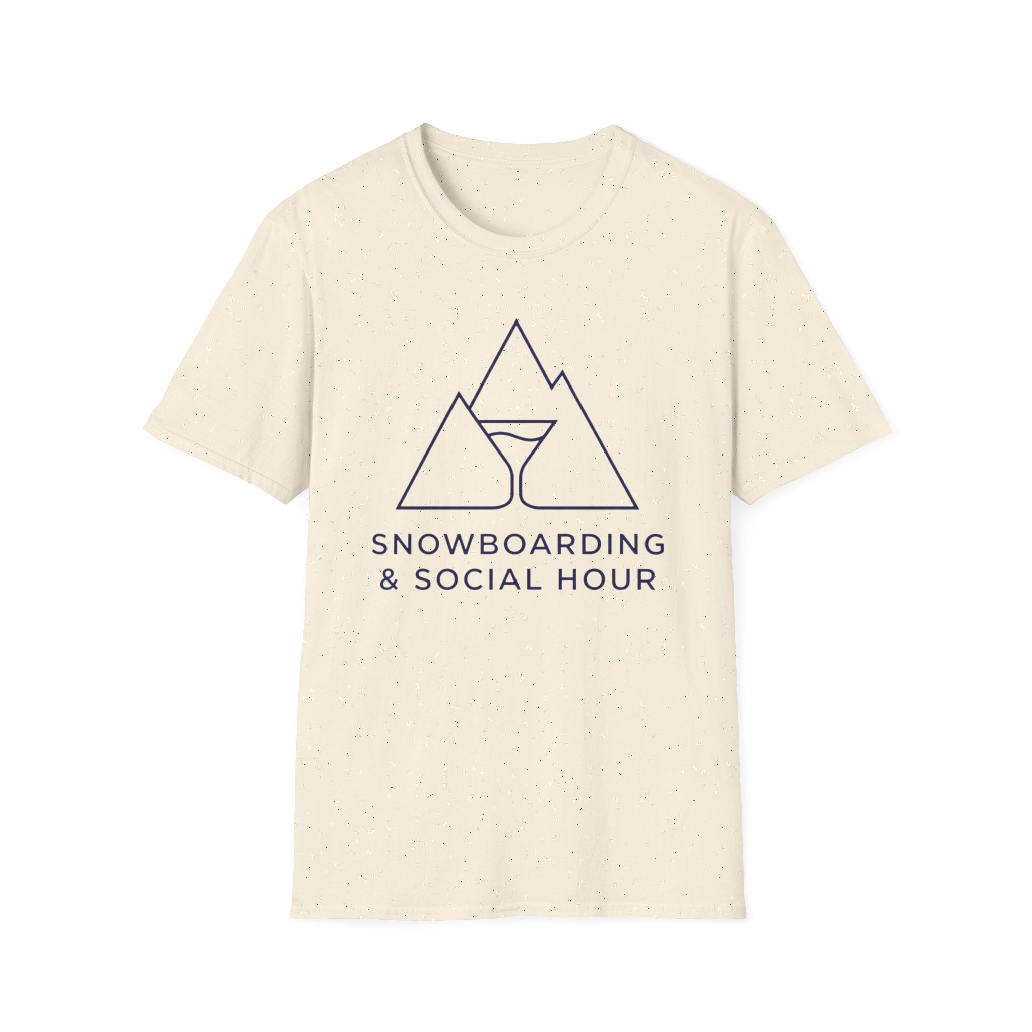 Snowboarding and Social Hour T‑Shirt