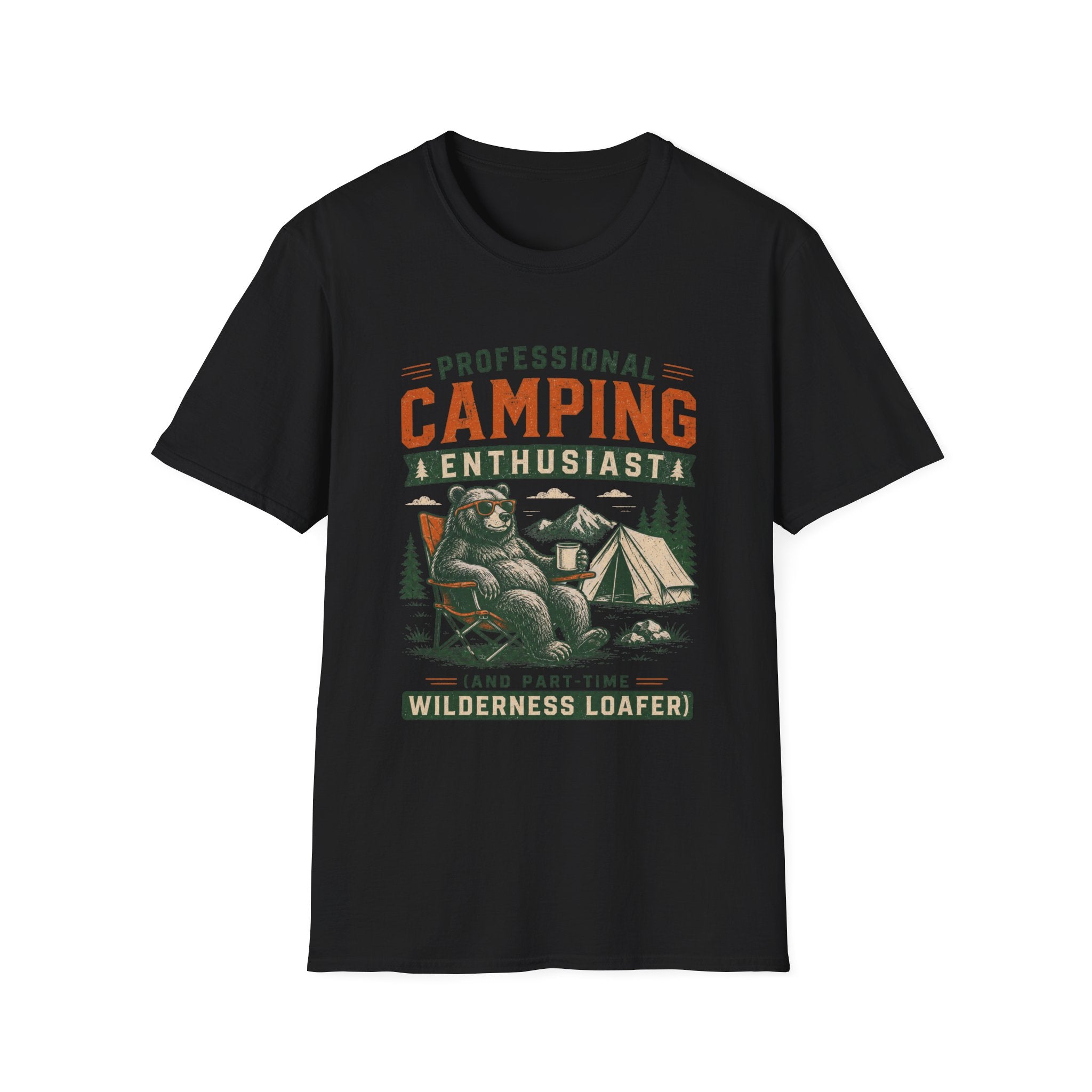 Professional Camping Enthusiast T‑Shirt