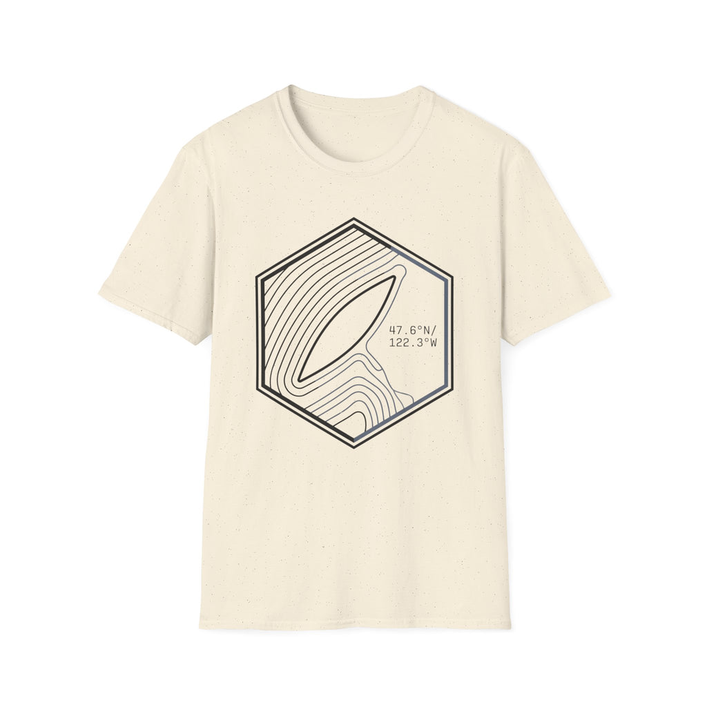 Lake Topography T‑Shirt