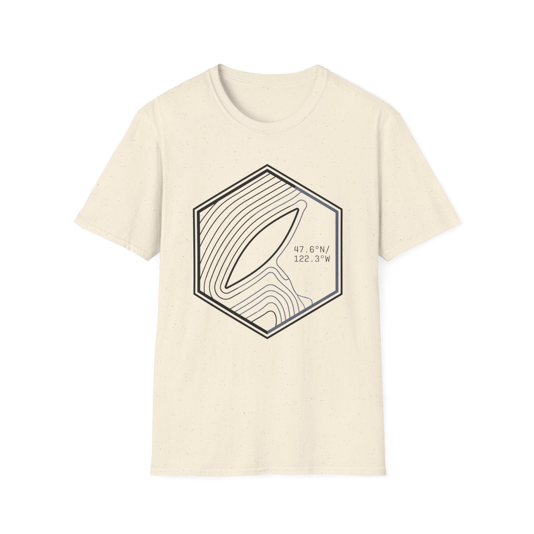 Lake Topography T‑Shirt