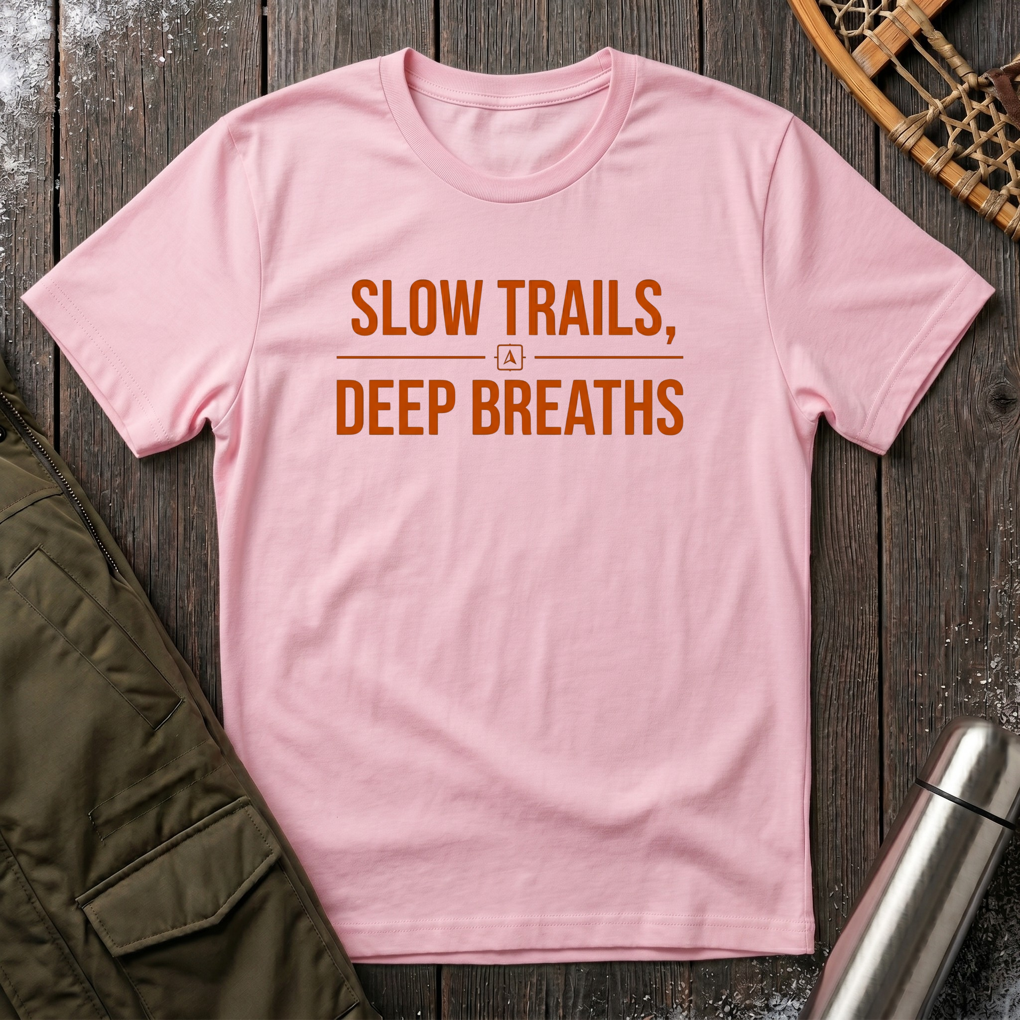 Slow Trails, Deep Breaths T‑Shirt
