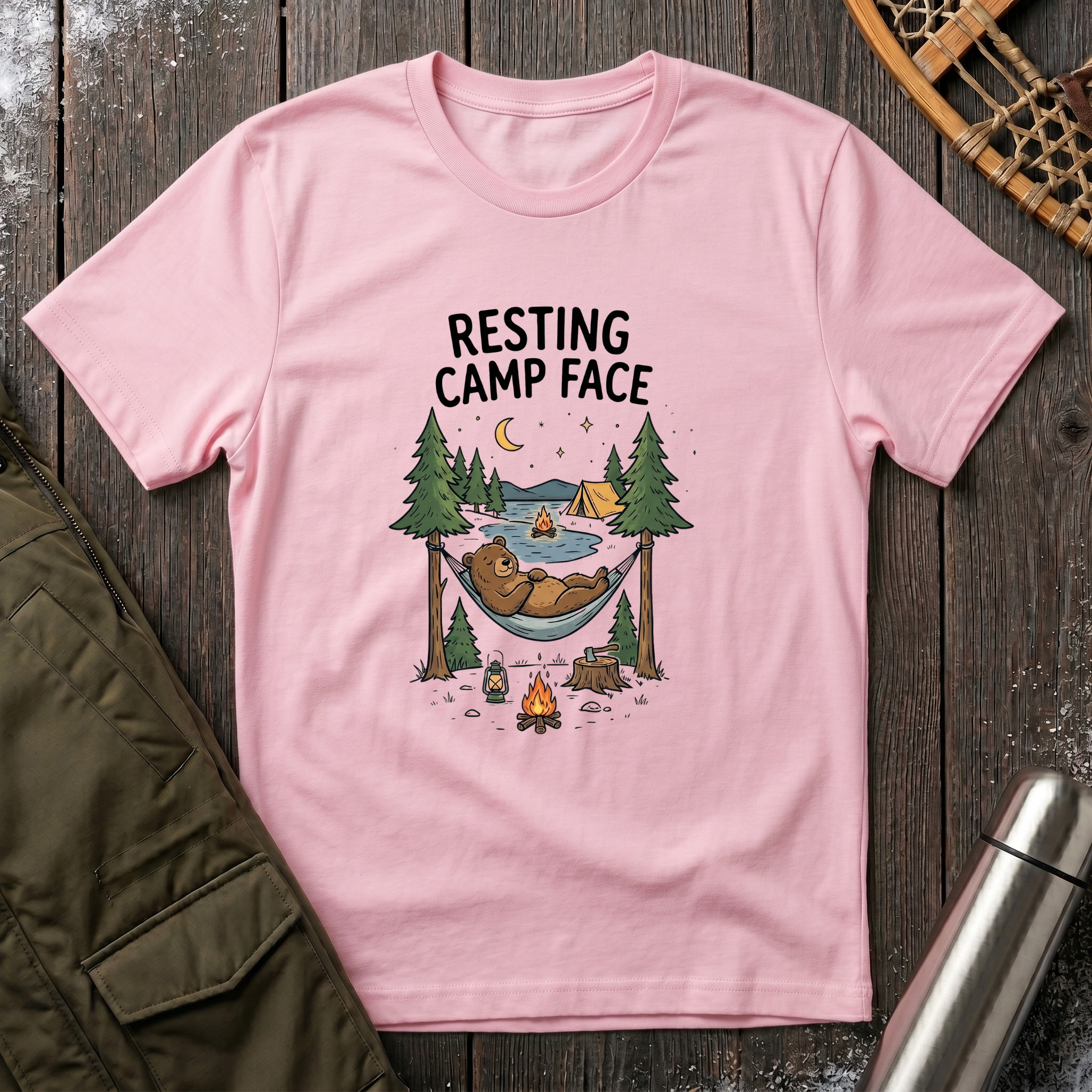 Resting Camp Face T-Shirt