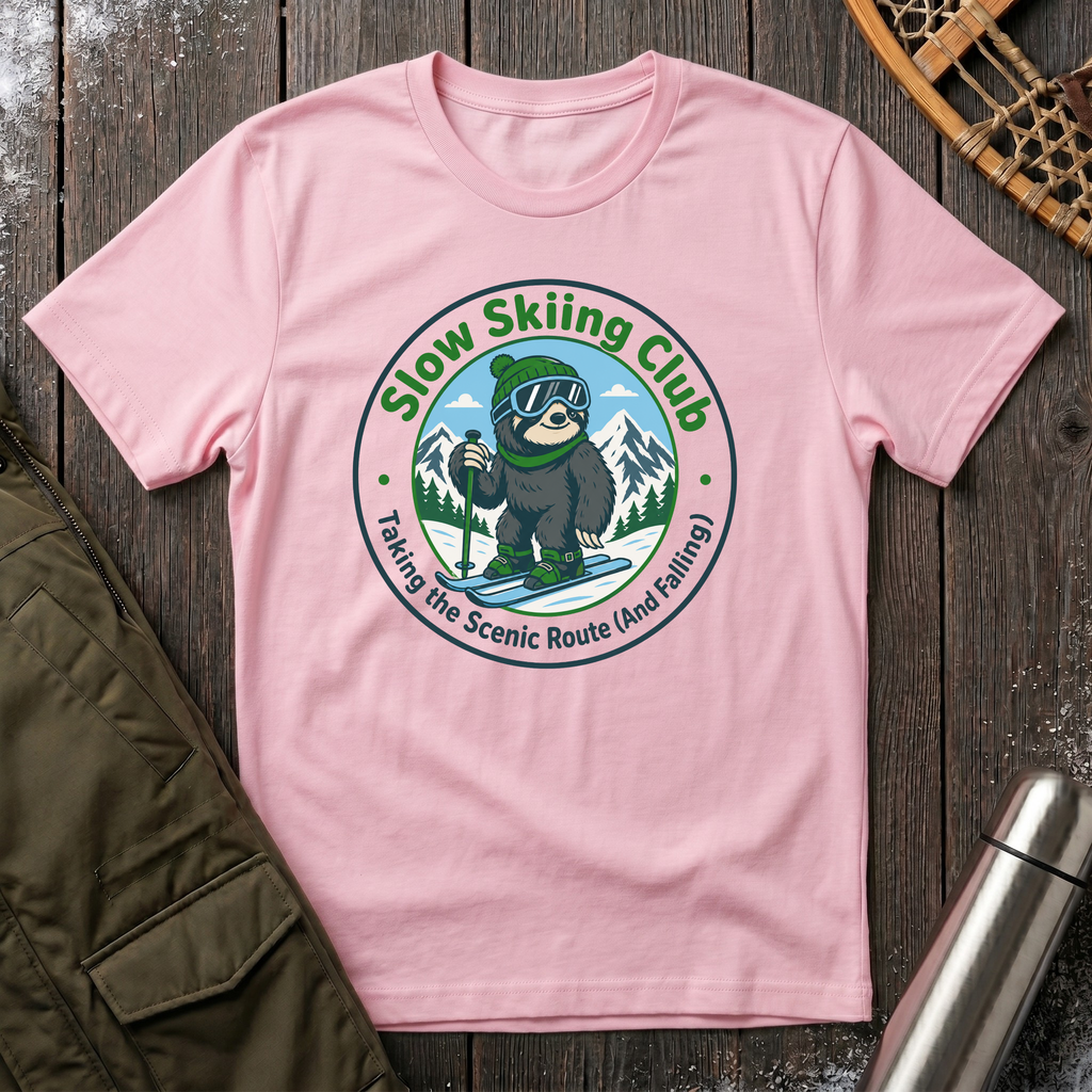 Slow Skiing Club T‑Shirt