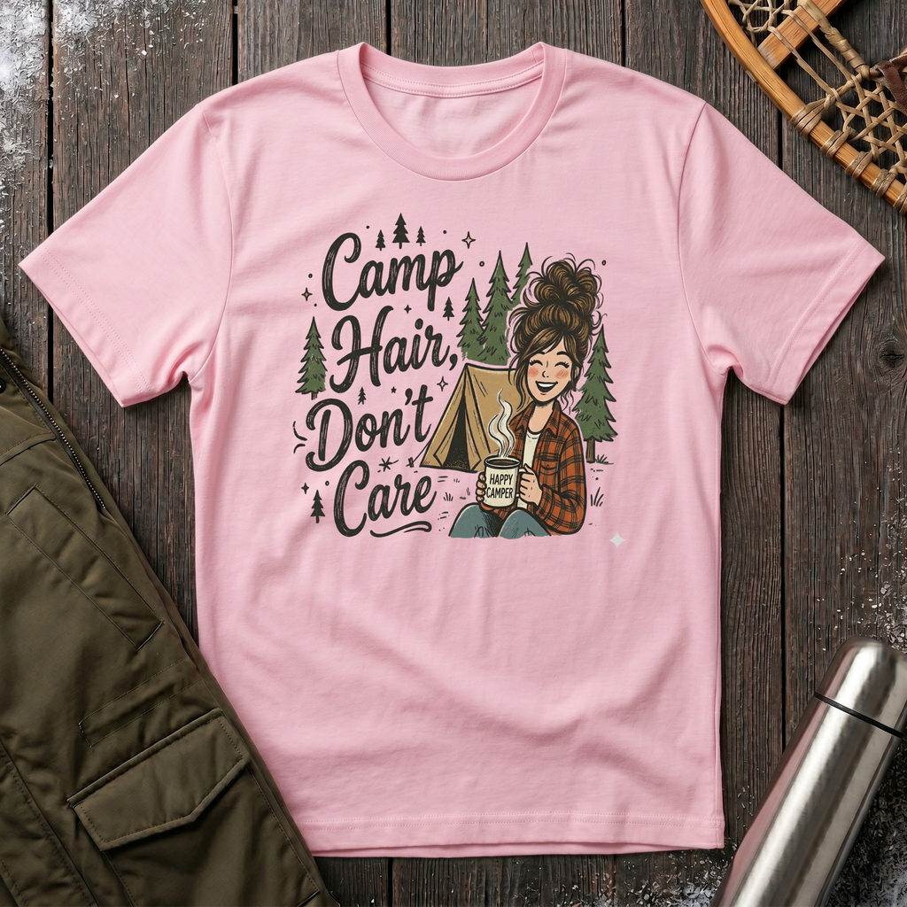 Camp Hair, Don't Care T-Shirt