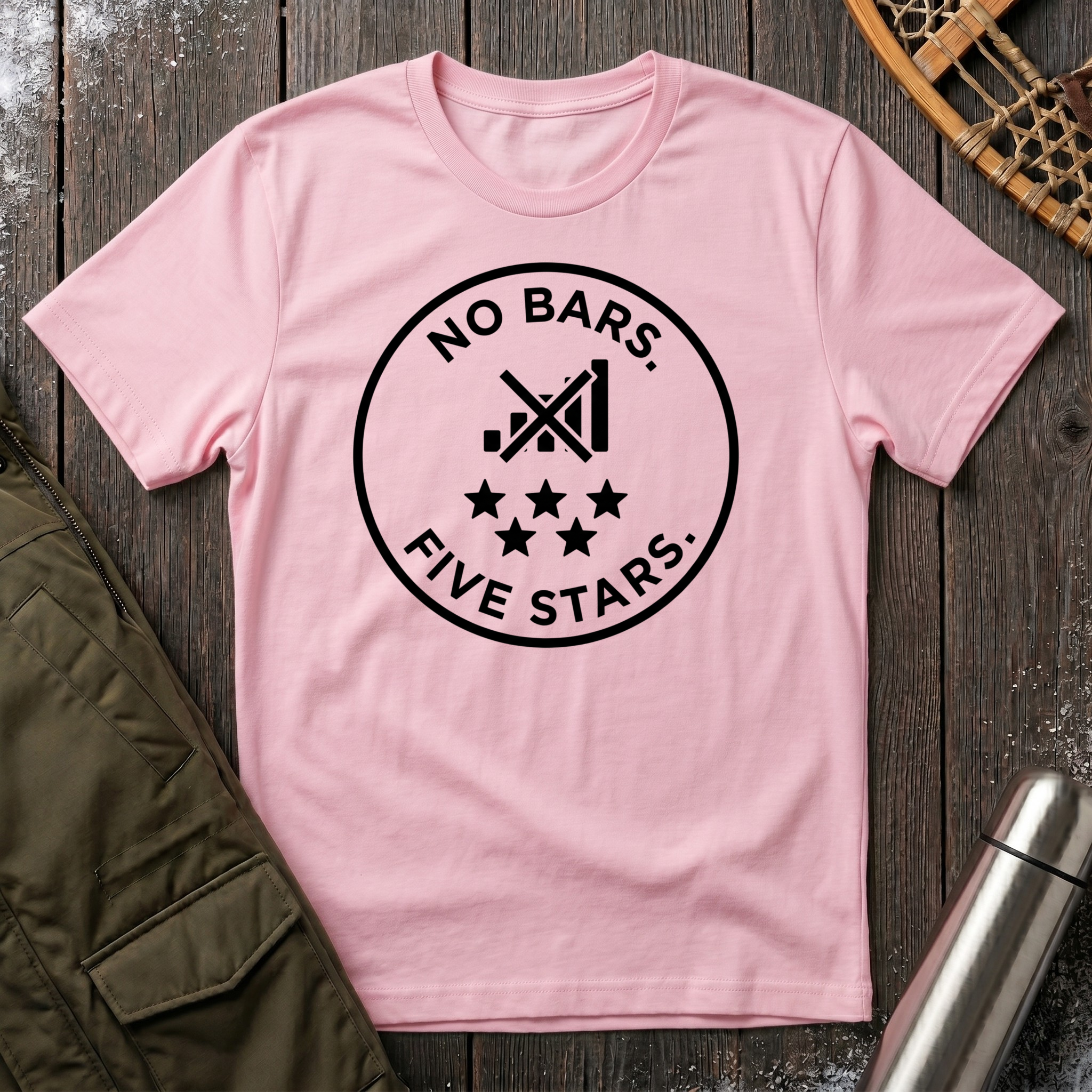 No Bars, Five Stars T-Shirt