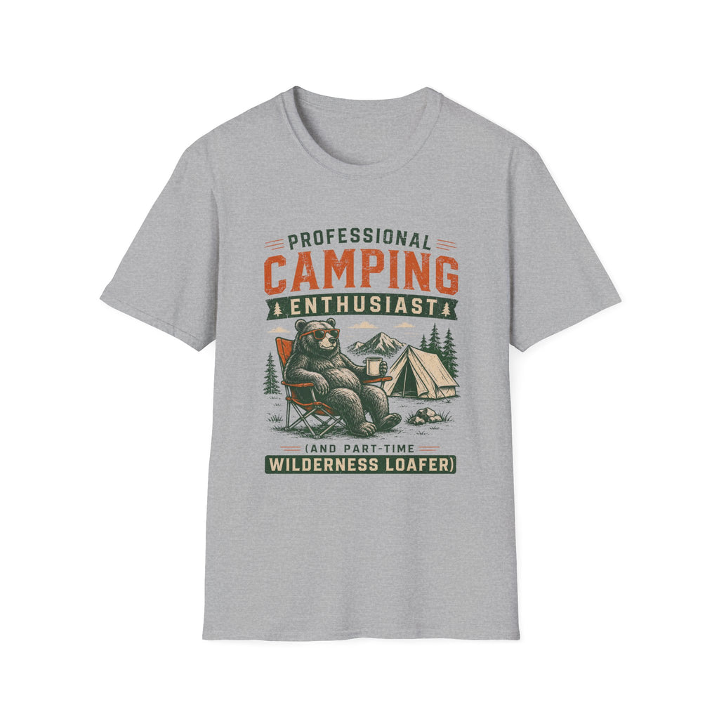 Professional Camping Enthusiast T‑Shirt