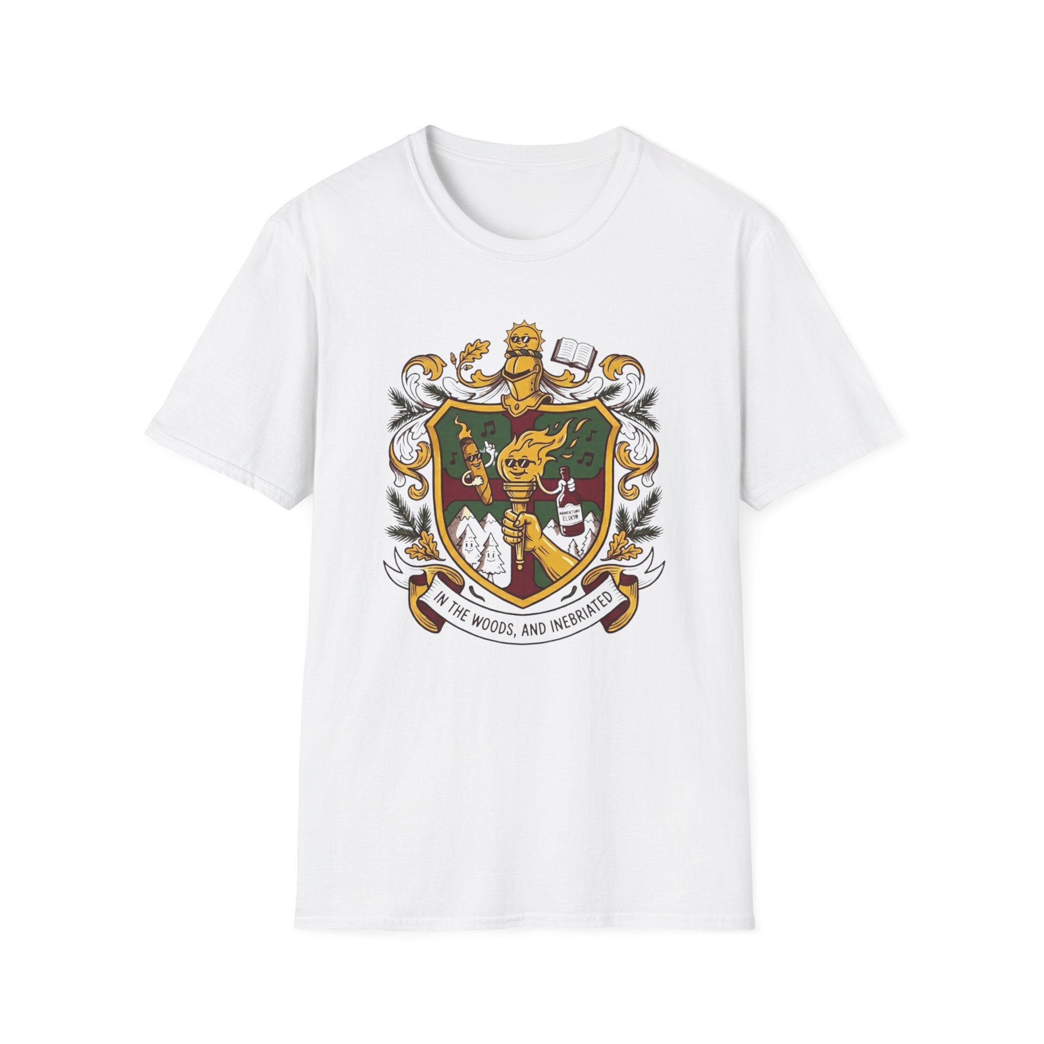 In The Woods and Inebriated T‑Shirt