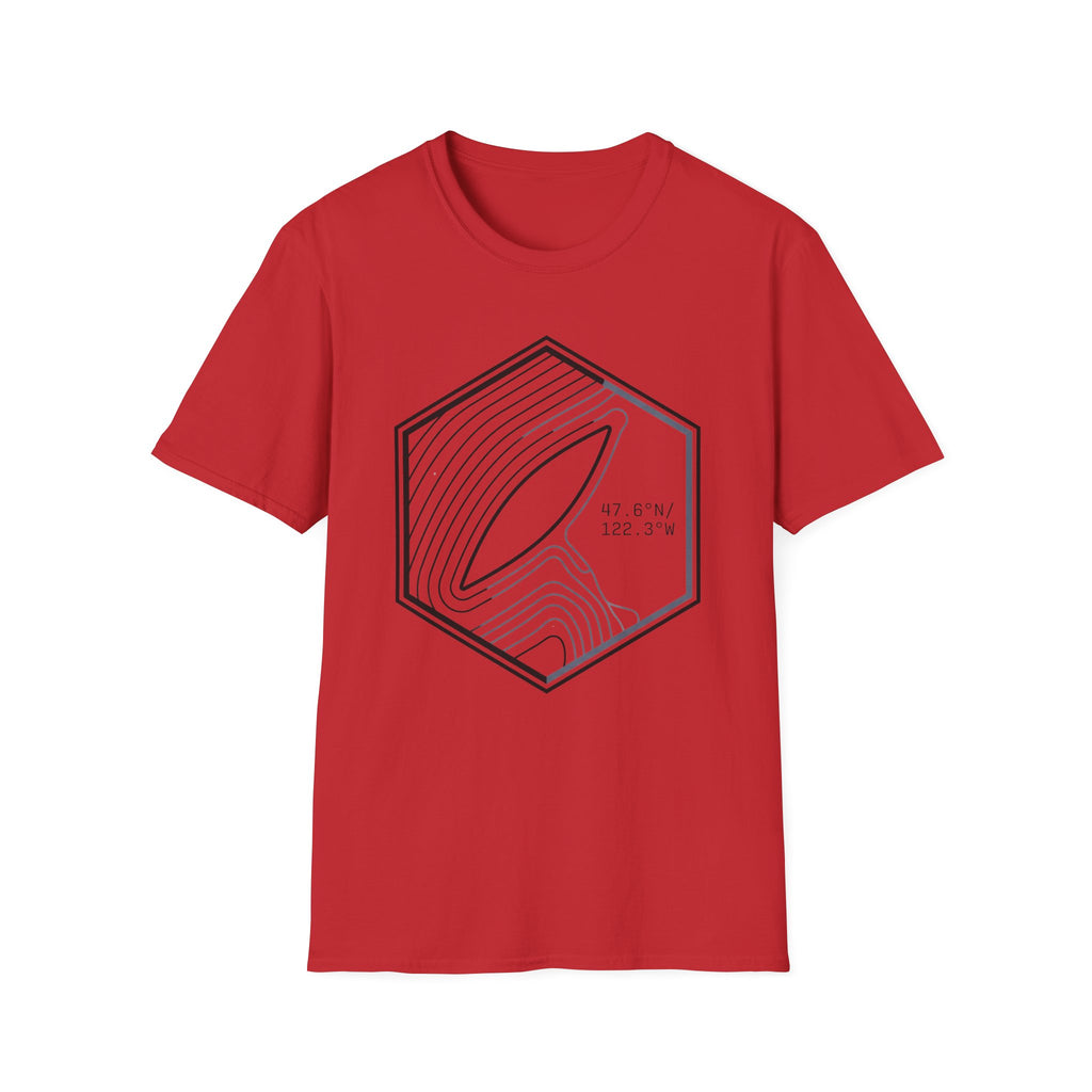 Lake Topography T‑Shirt