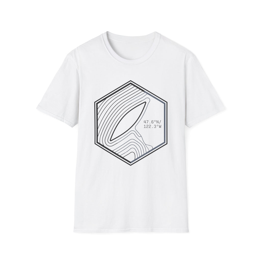 Lake Topography T‑Shirt