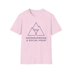 Snowboarding and Social Hour T‑Shirt