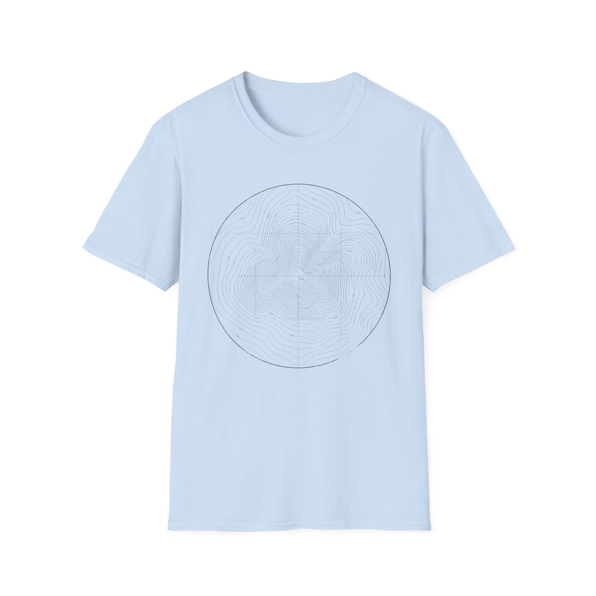 Mountain Topography T‑Shirt