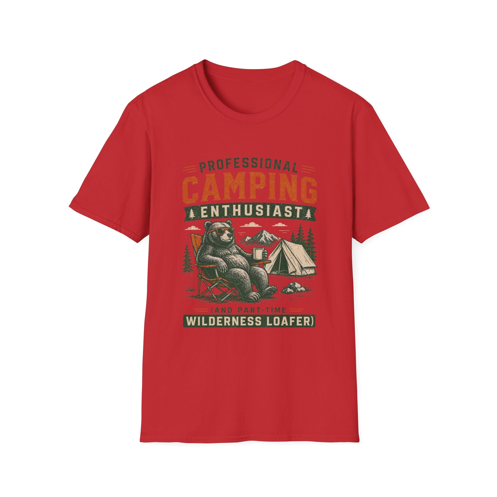 Professional Camping Enthusiast T‑Shirt