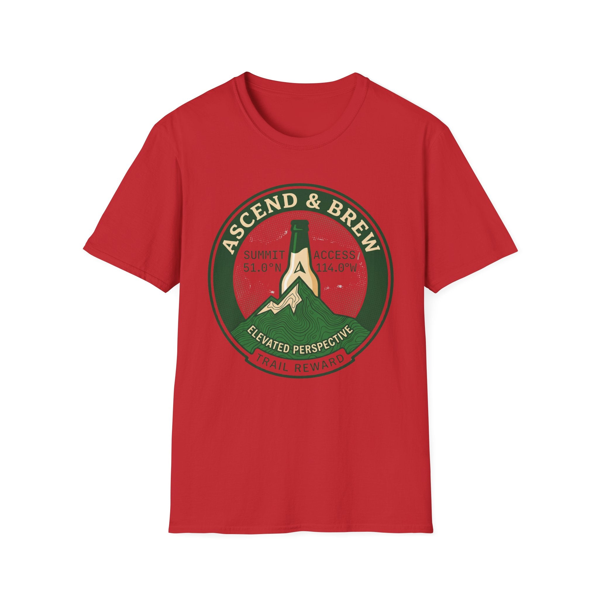 Ascend And Brew T‑Shirt