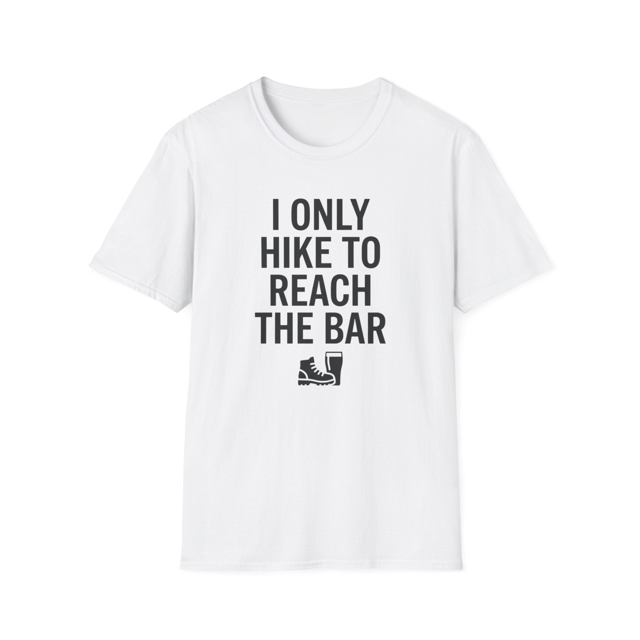 I Only Hike To Reach The Bar T‑Shirt