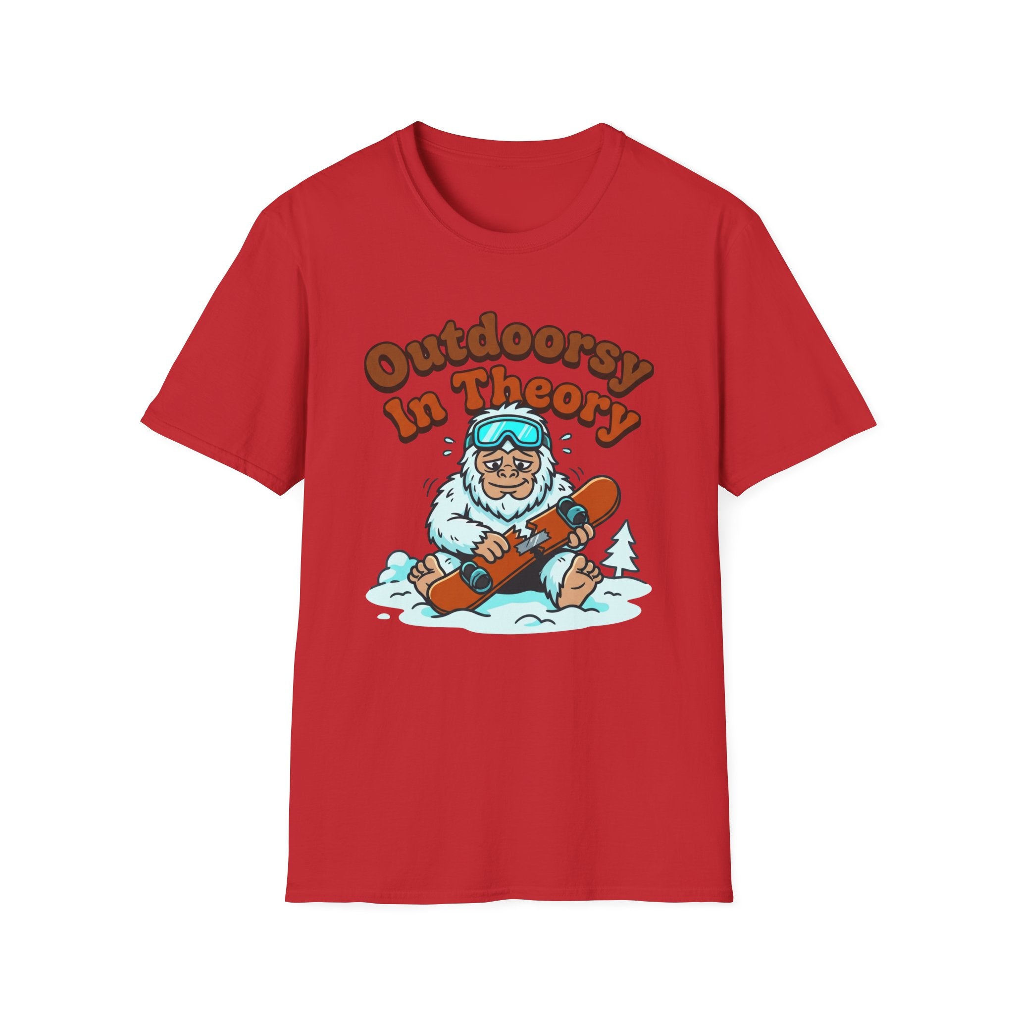Outdoorsy In Theory T‑Shirt