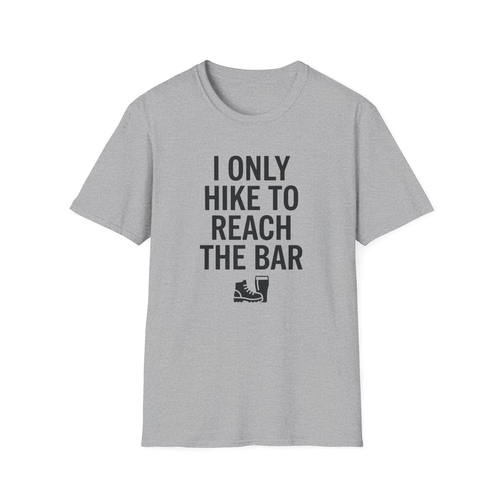 I Only Hike To Reach The Bar T‑Shirt