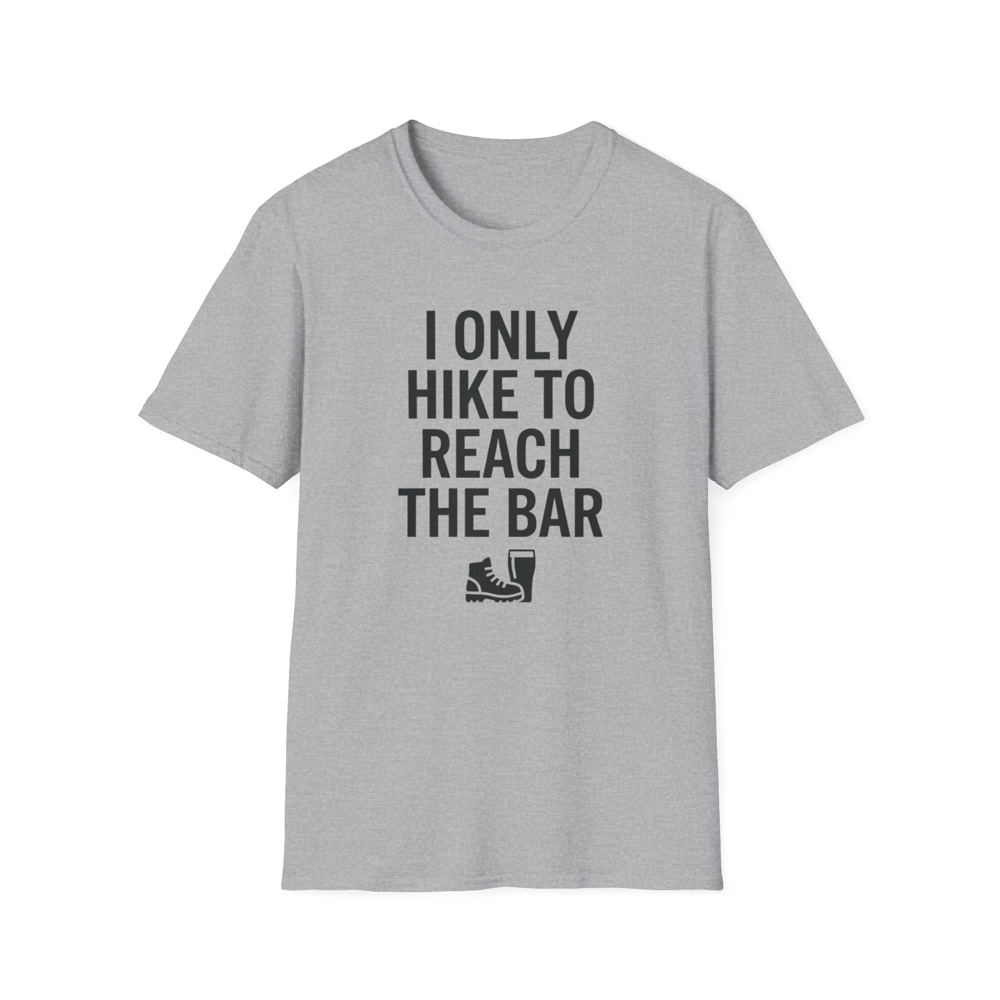 I Only Hike To Reach The Bar T‑Shirt
