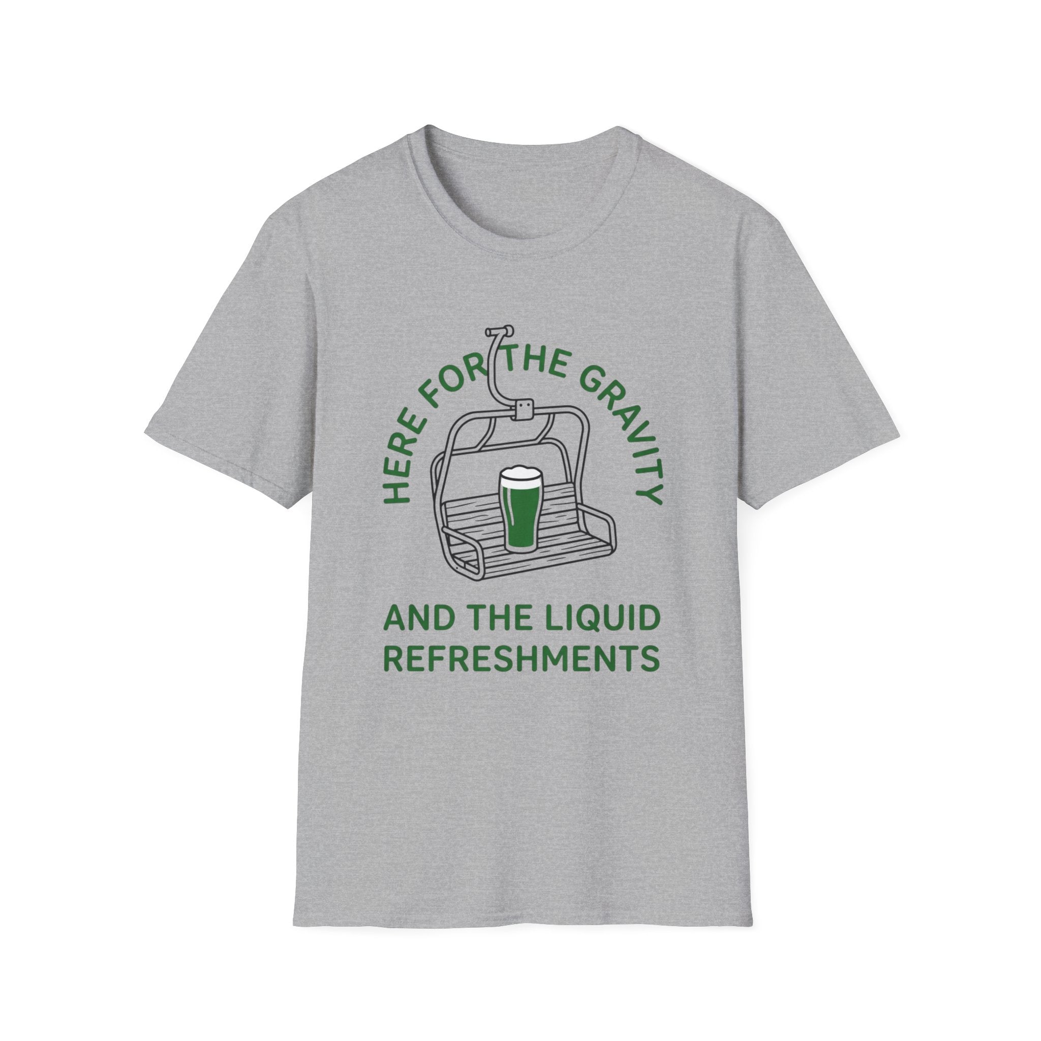 Here For The Gravity T‑Shirt