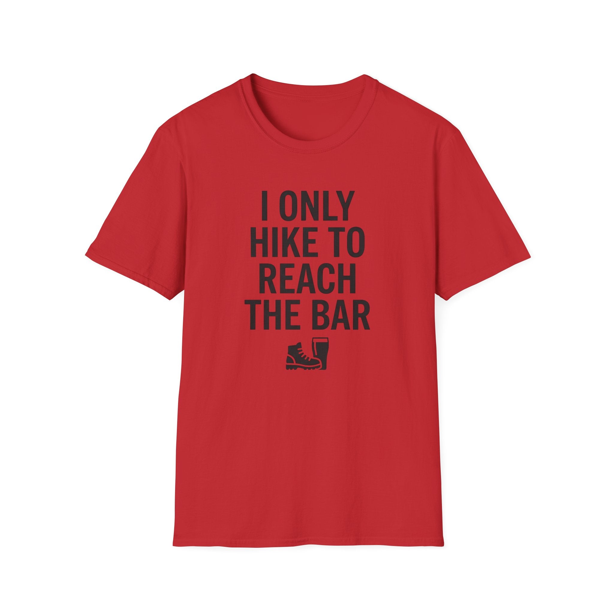 I Only Hike To Reach The Bar T‑Shirt