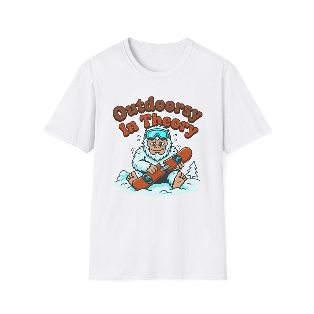 Outdoorsy In Theory T‑Shirt