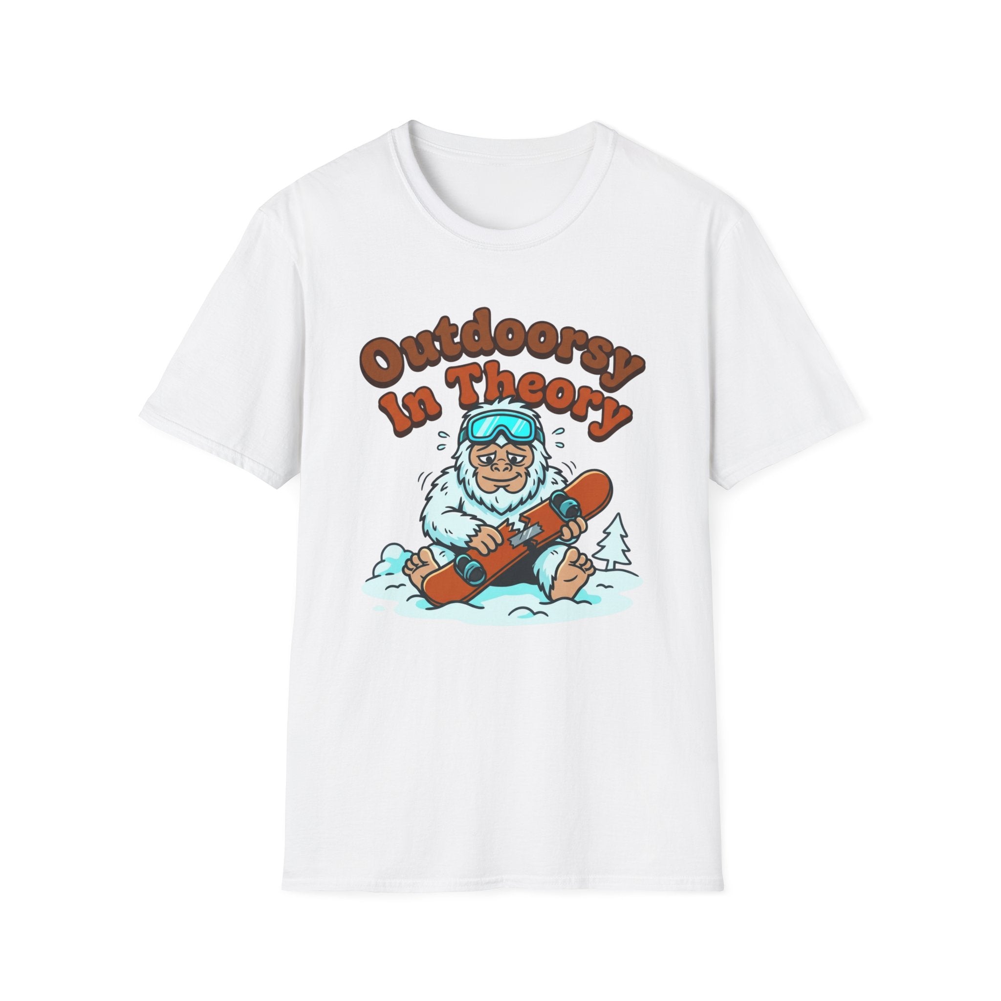 Outdoorsy In Theory T‑Shirt