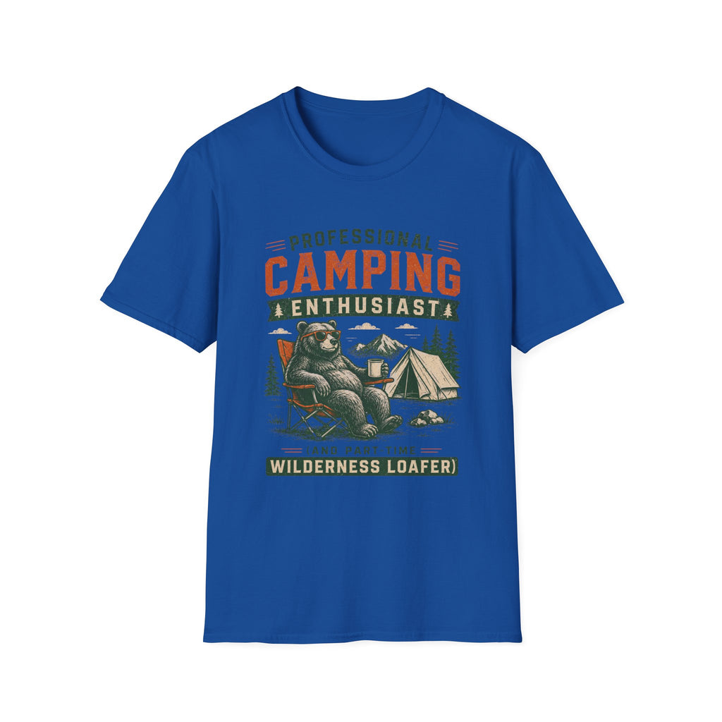 Professional Camping Enthusiast T‑Shirt