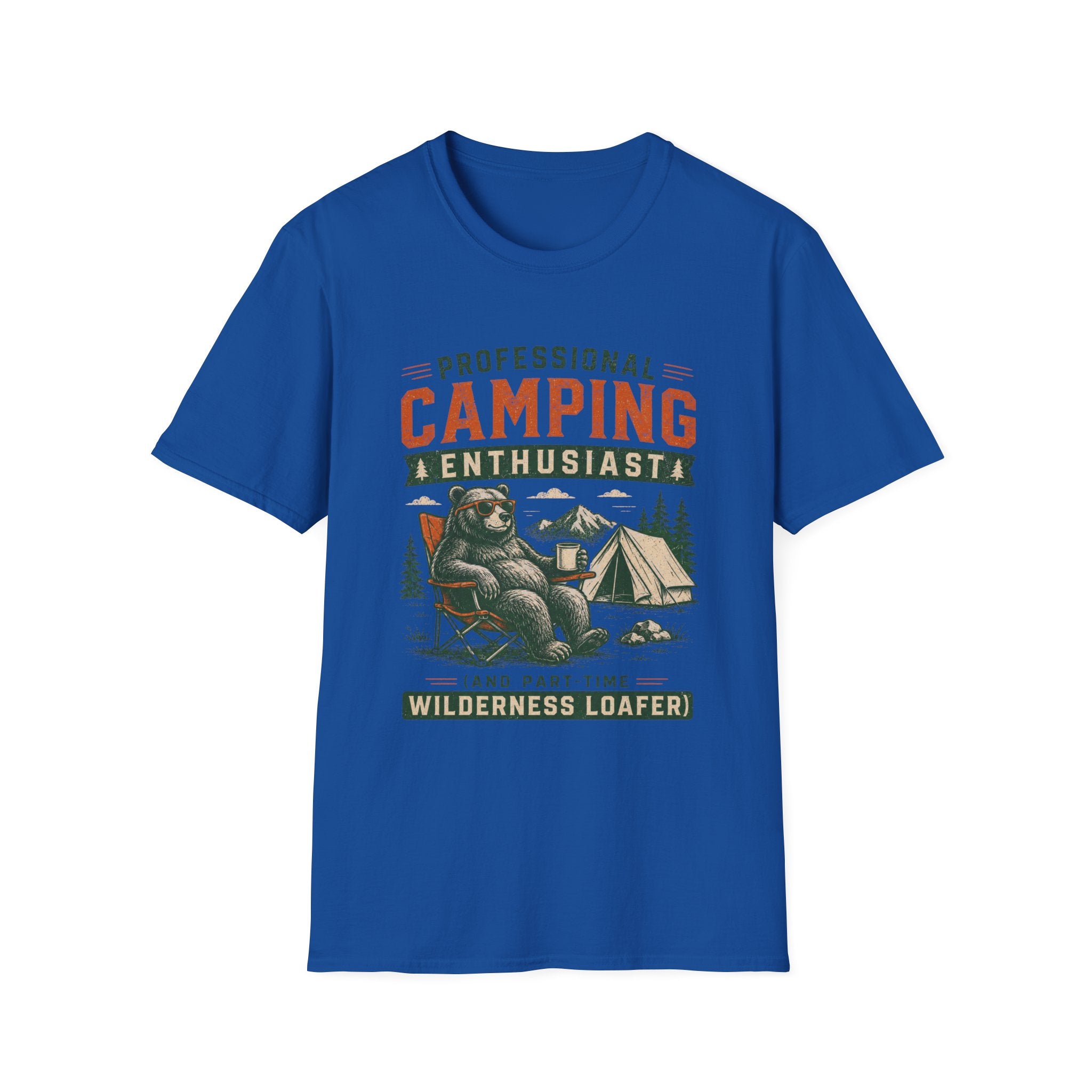 Professional Camping Enthusiast T‑Shirt