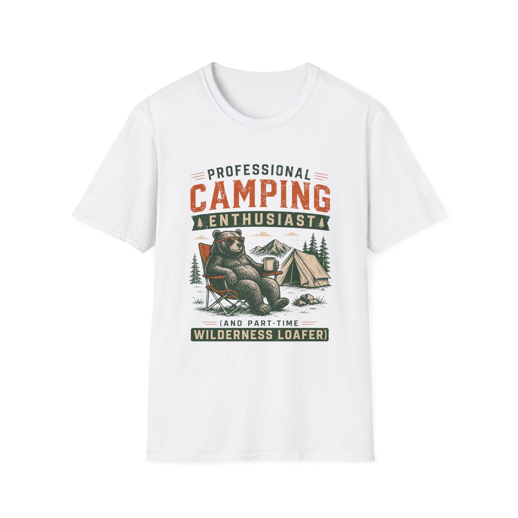 Professional Camping Enthusiast T‑Shirt