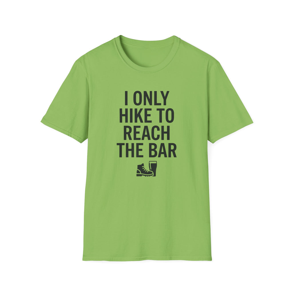 I Only Hike To Reach The Bar T‑Shirt