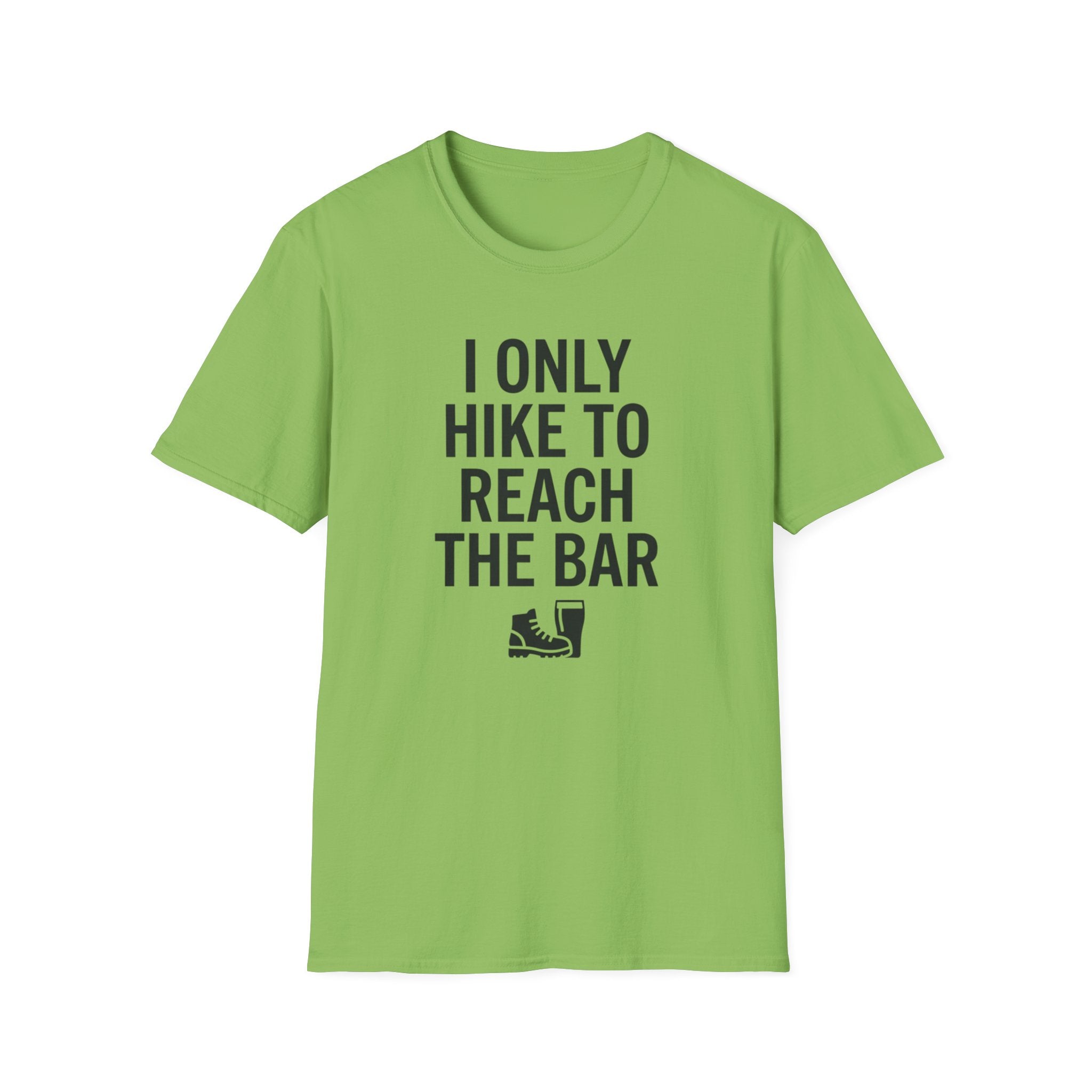 I Only Hike To Reach The Bar T‑Shirt