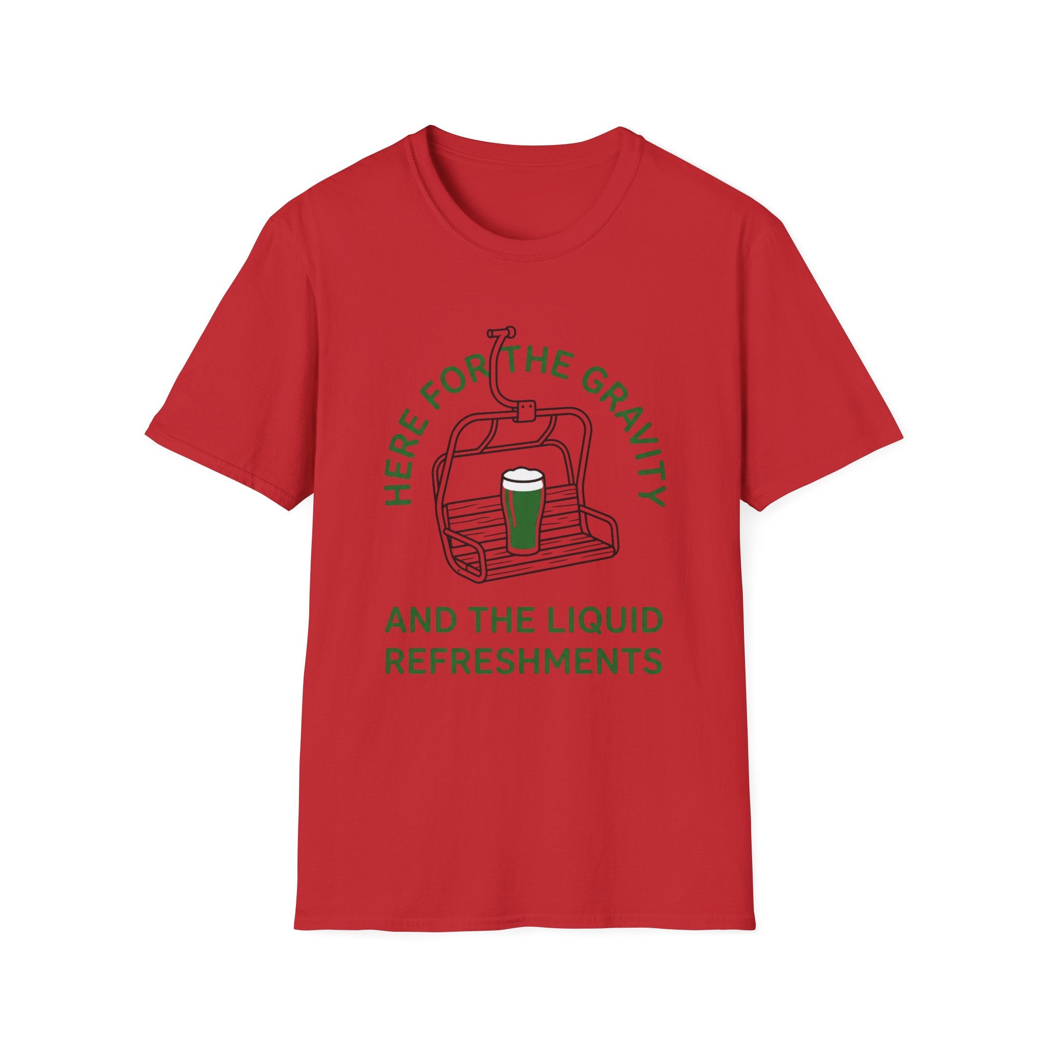 Here For The Gravity T‑Shirt
