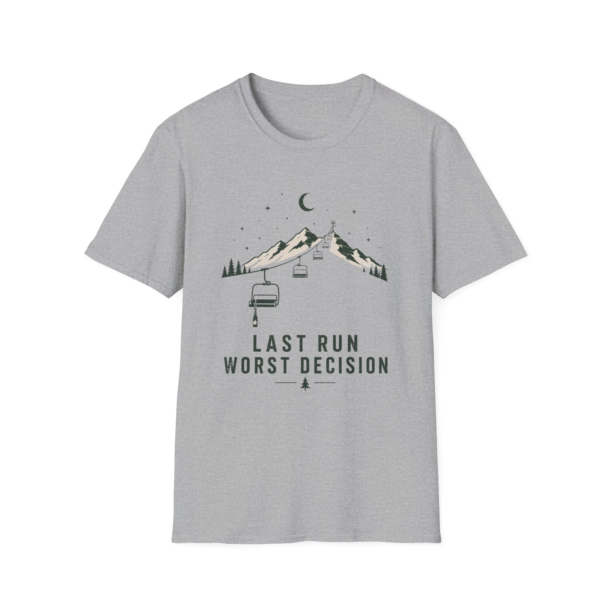 Last Run Worst Decision T‑Shirt