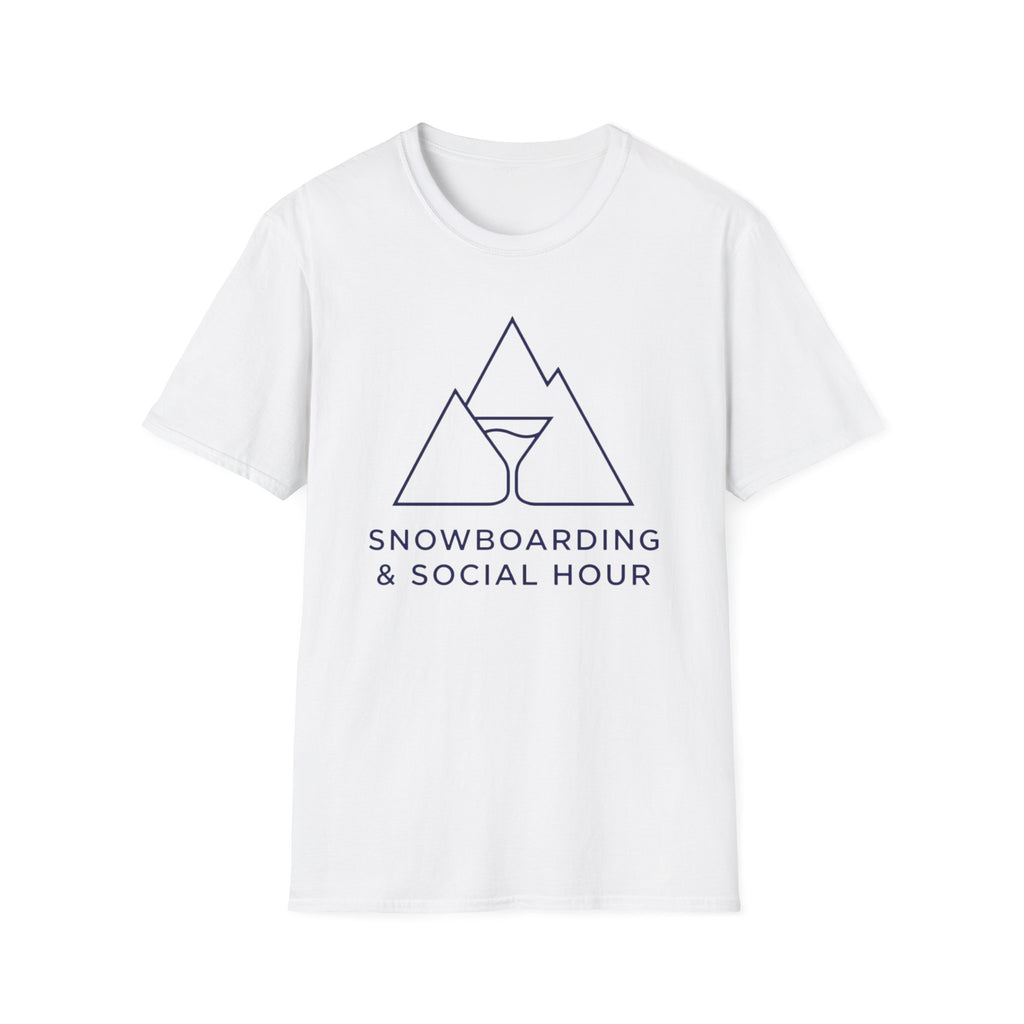 Snowboarding and Social Hour T‑Shirt