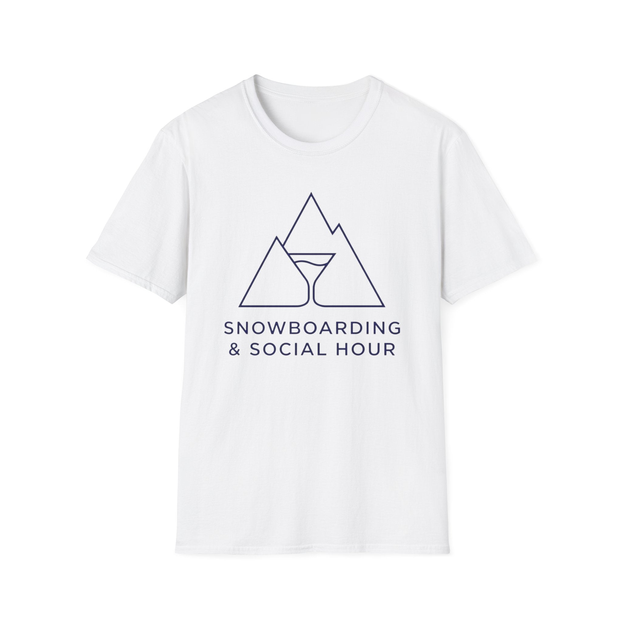 Snowboarding and Social Hour T‑Shirt