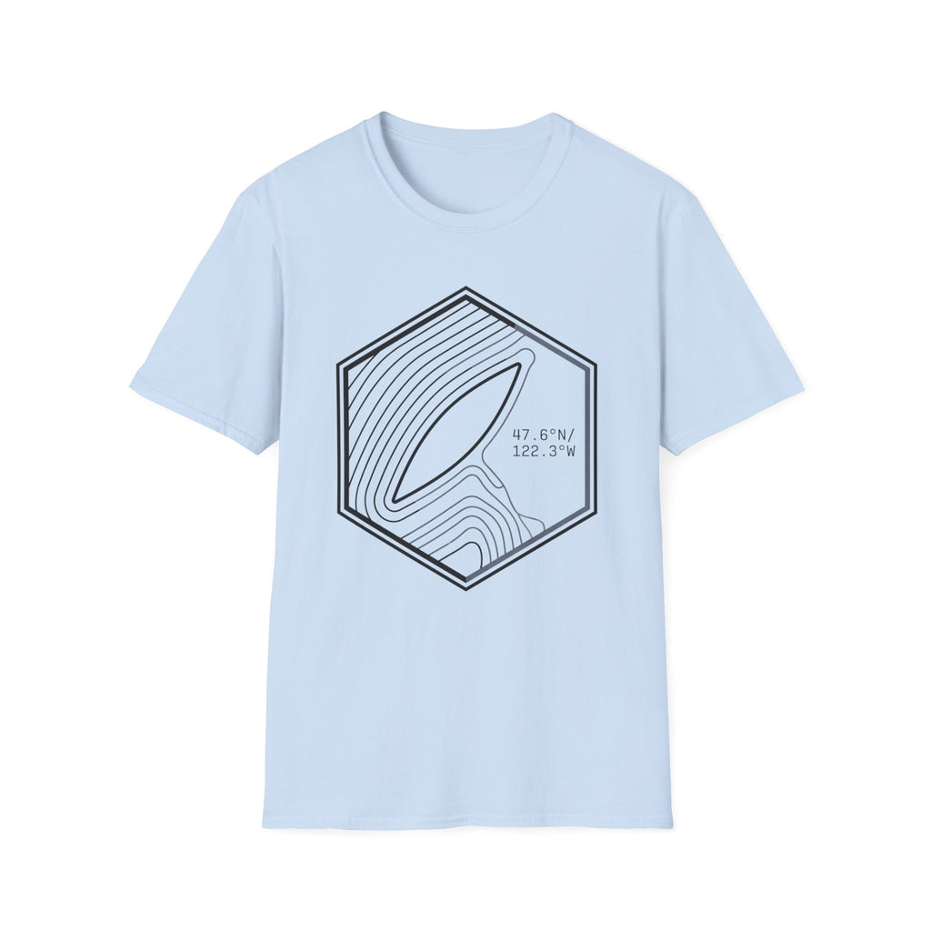 Lake Topography T‑Shirt