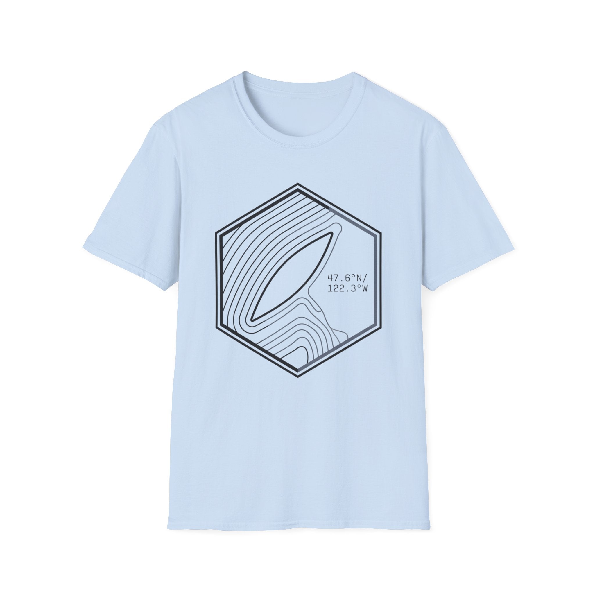 Lake Topography T‑Shirt