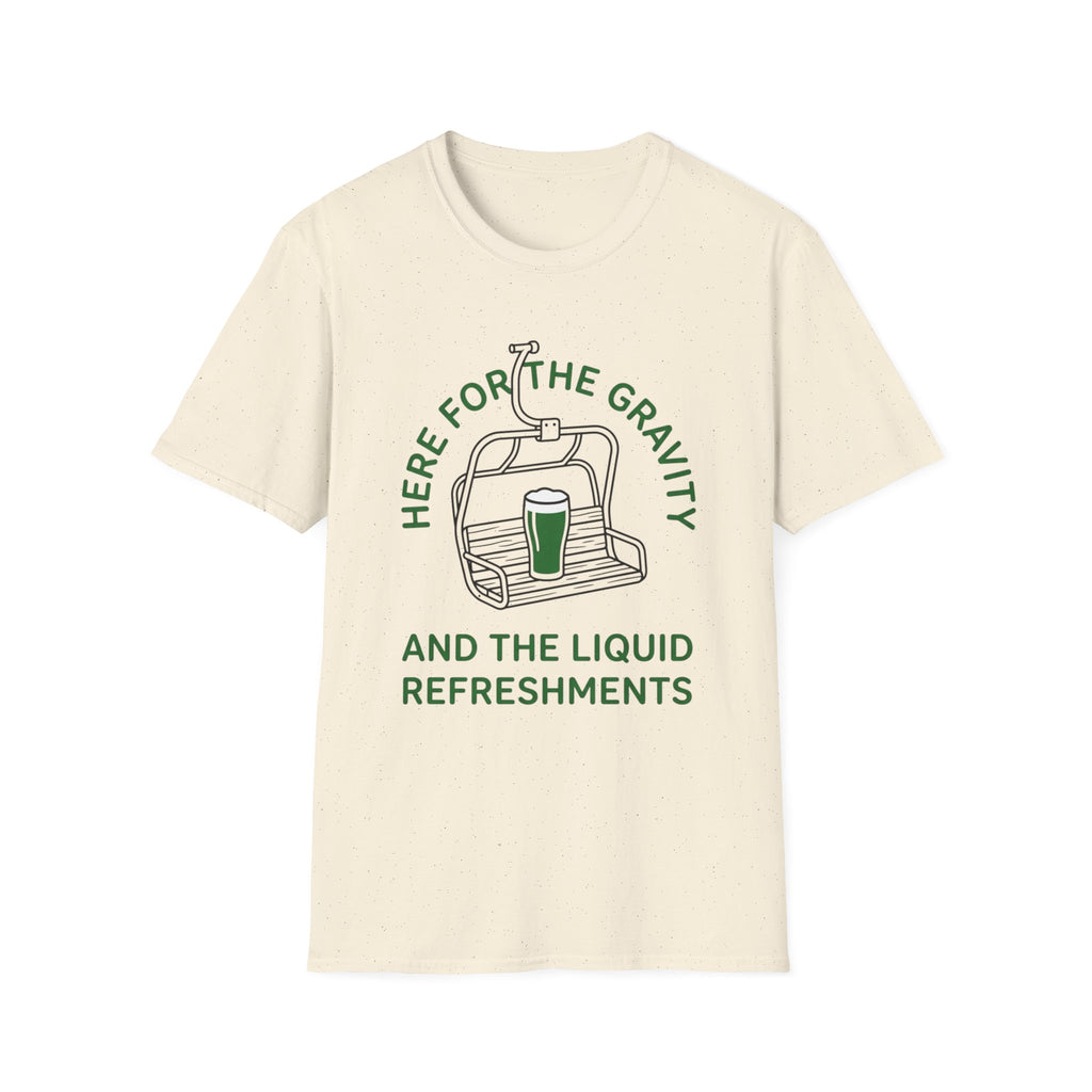 Here For The Gravity T‑Shirt