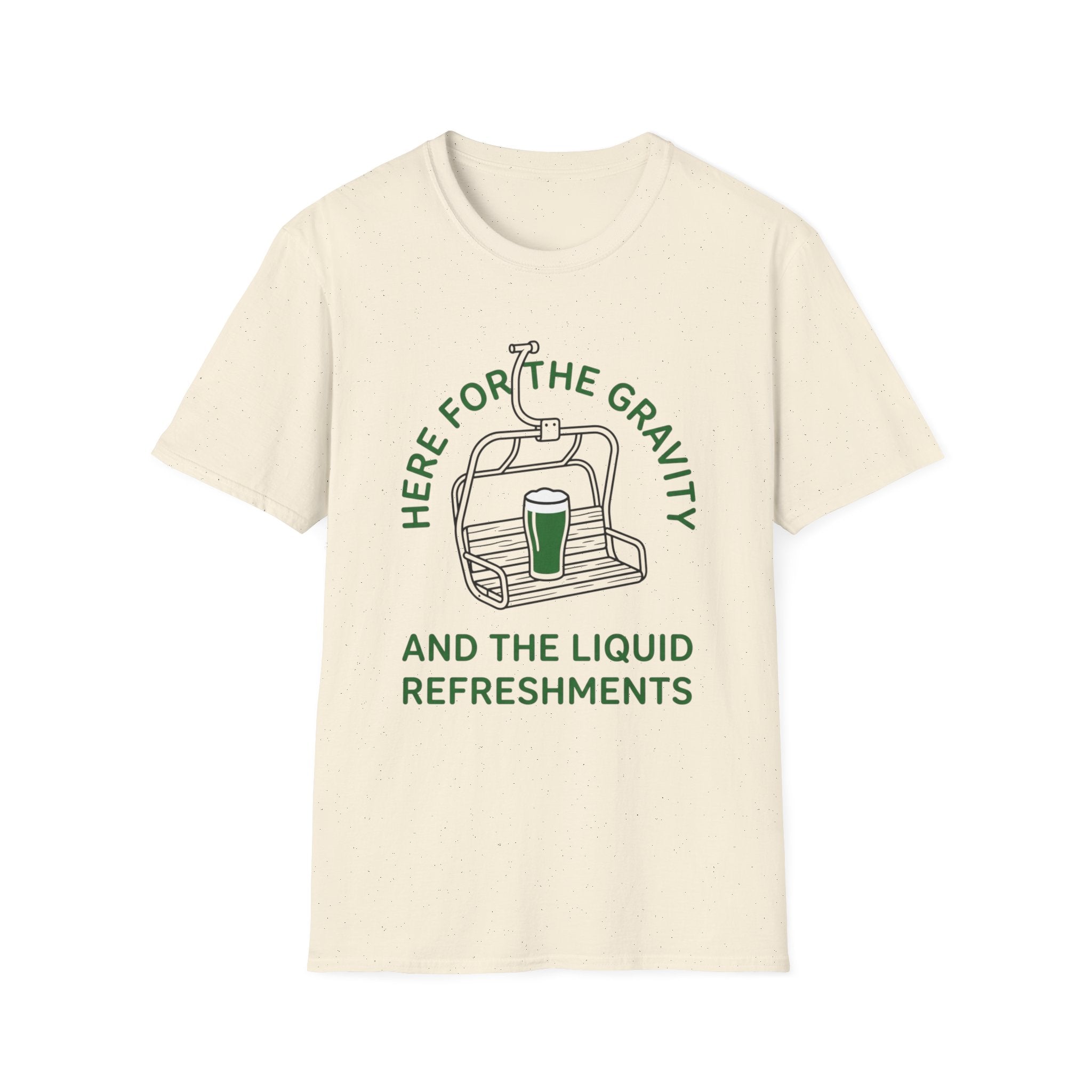 Here For The Gravity T‑Shirt
