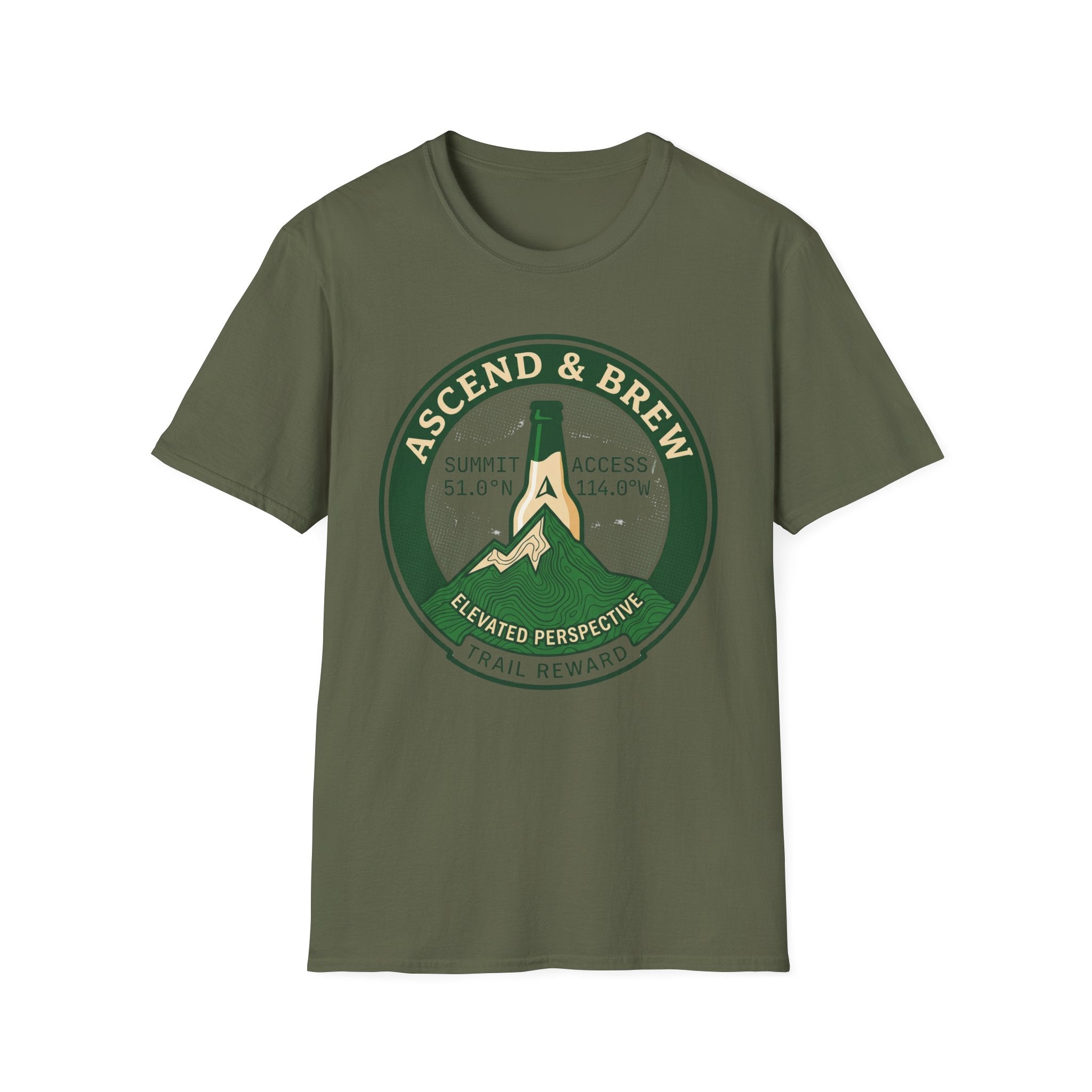 Ascend And Brew T‑Shirt