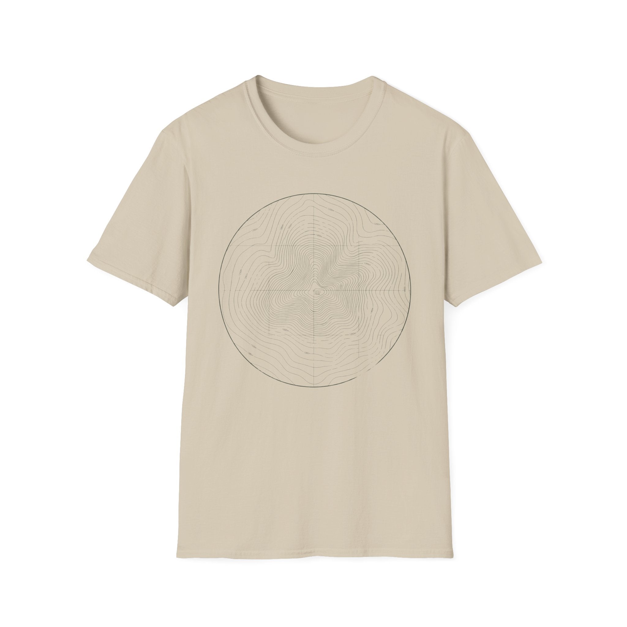 Mountain Topography T‑Shirt