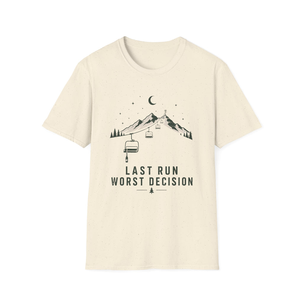 Last Run Worst Decision T‑Shirt