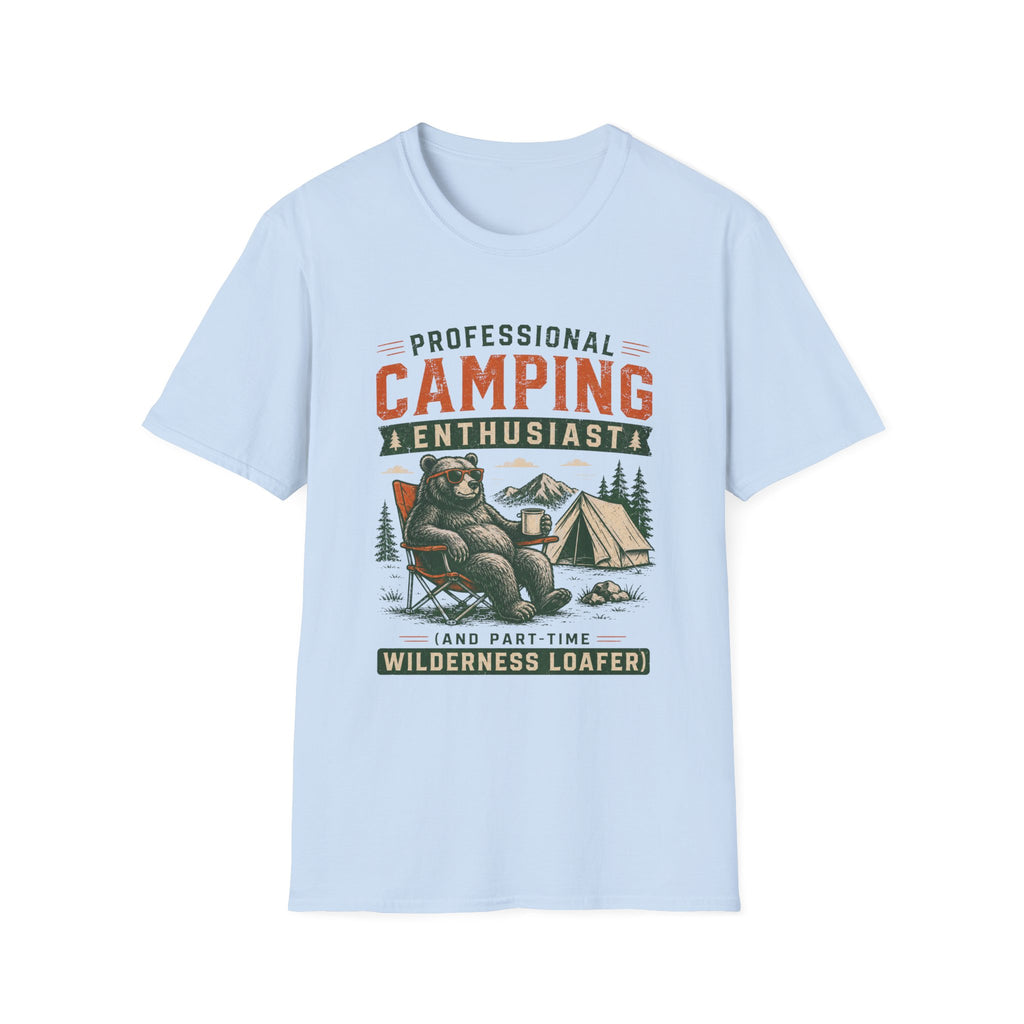 Professional Camping Enthusiast T‑Shirt