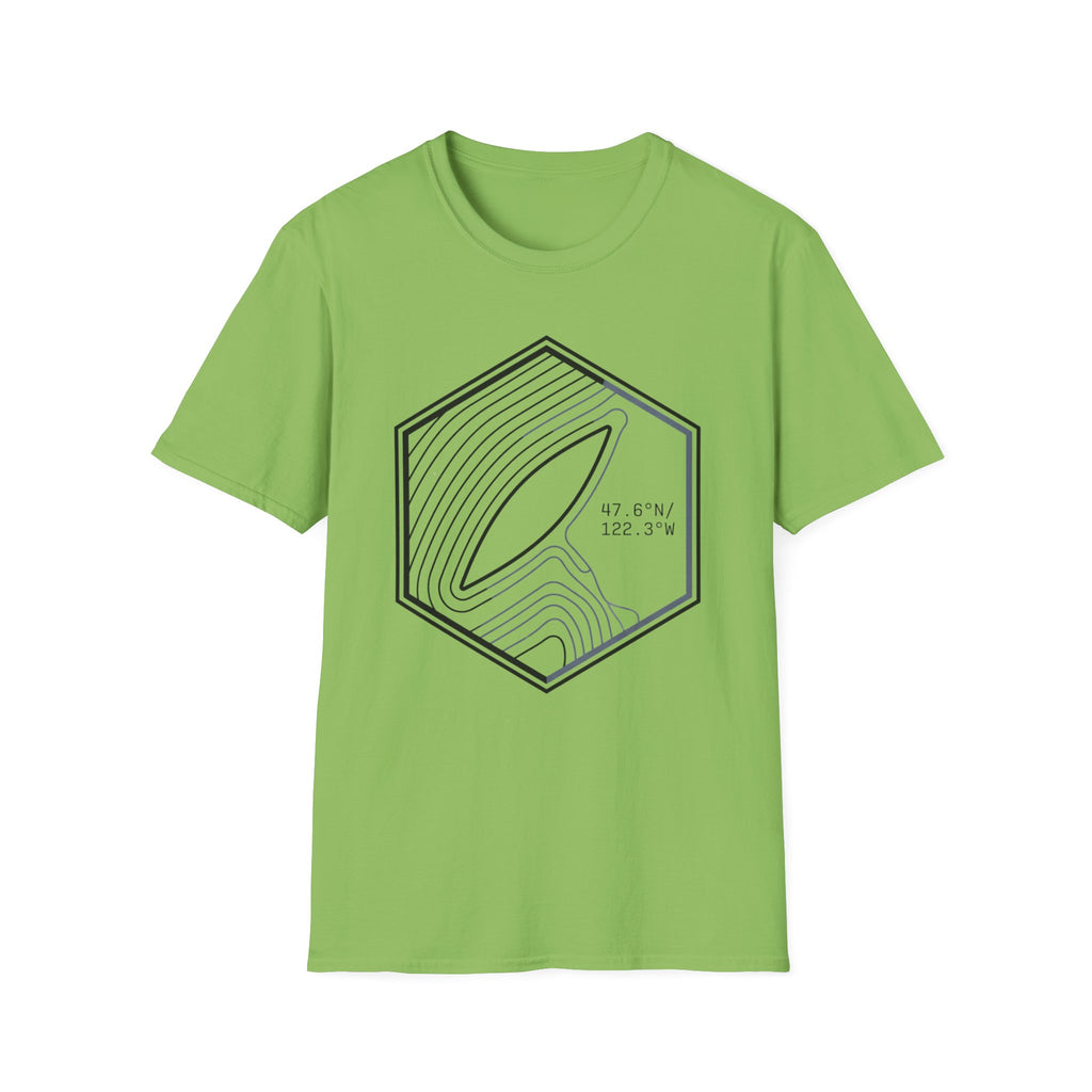 Lake Topography T‑Shirt