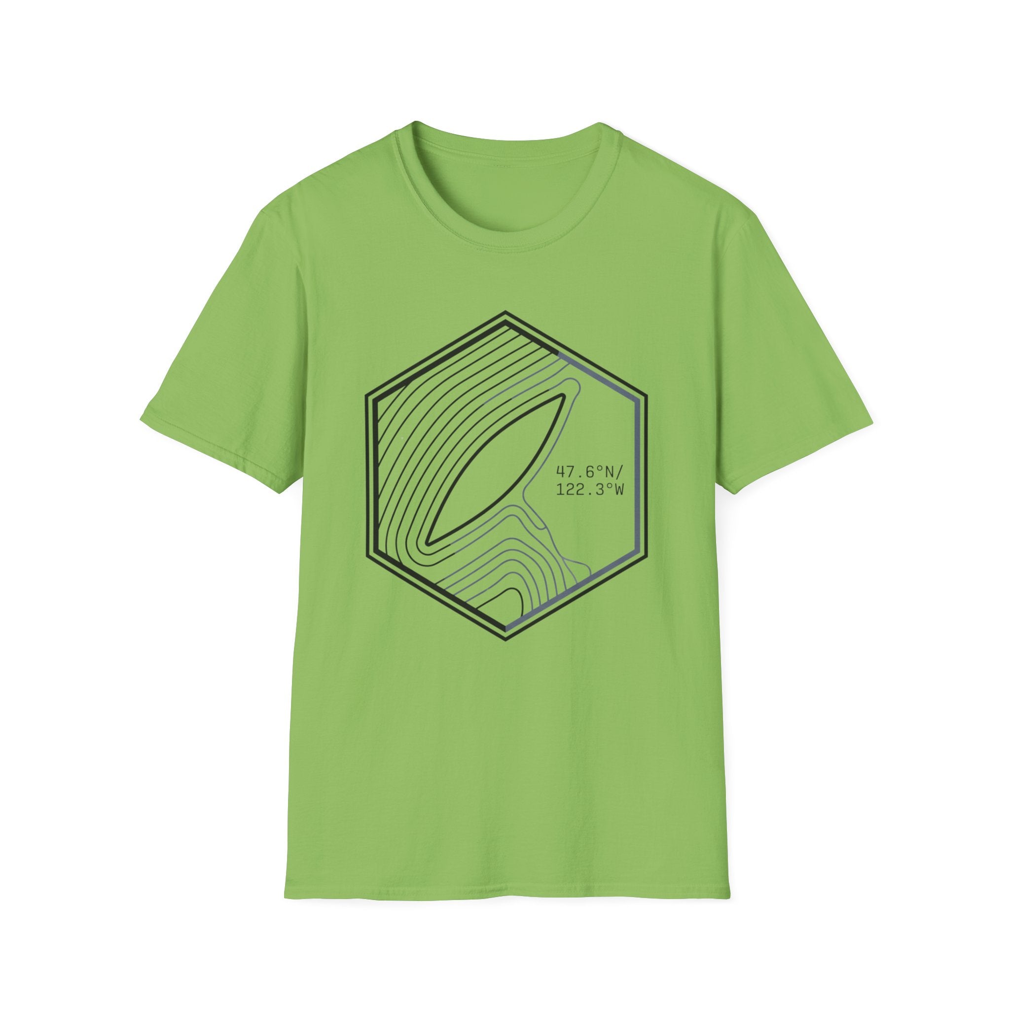 Lake Topography T‑Shirt