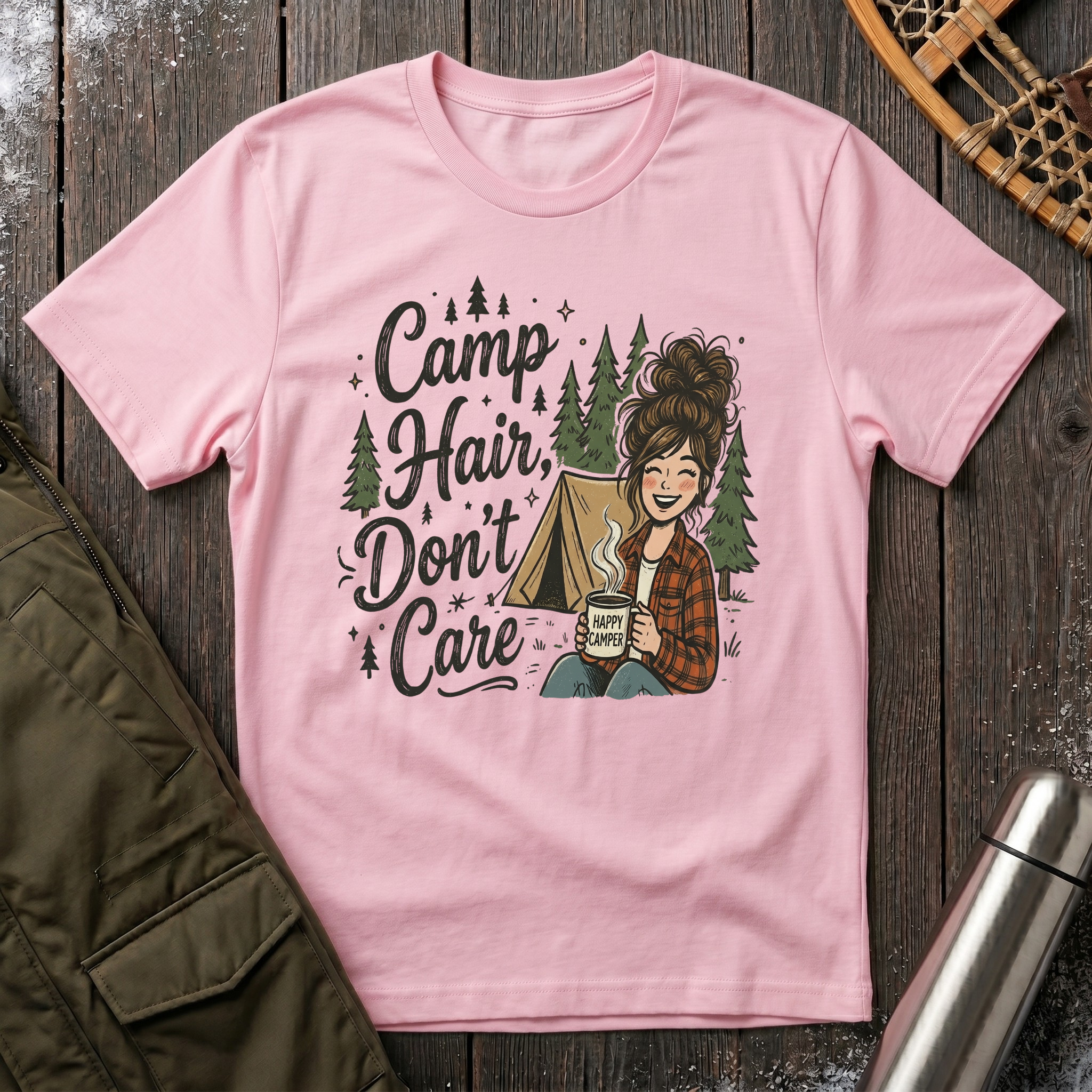 Camp Hair, Don't Care T-Shirt