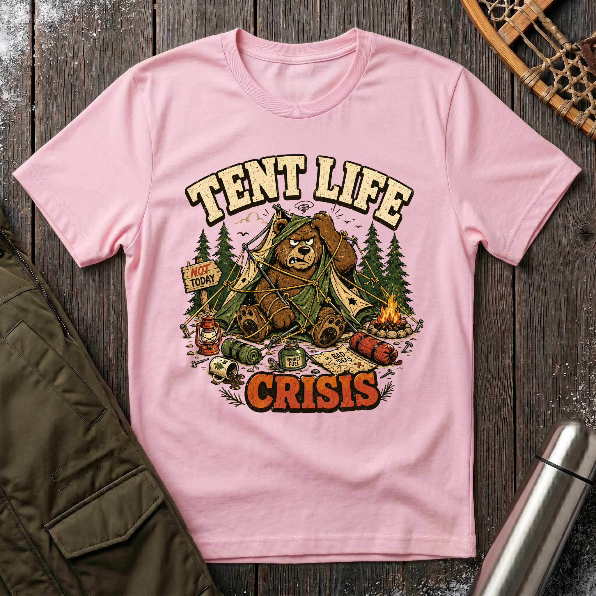 Tent Life Crisis T-Shirt