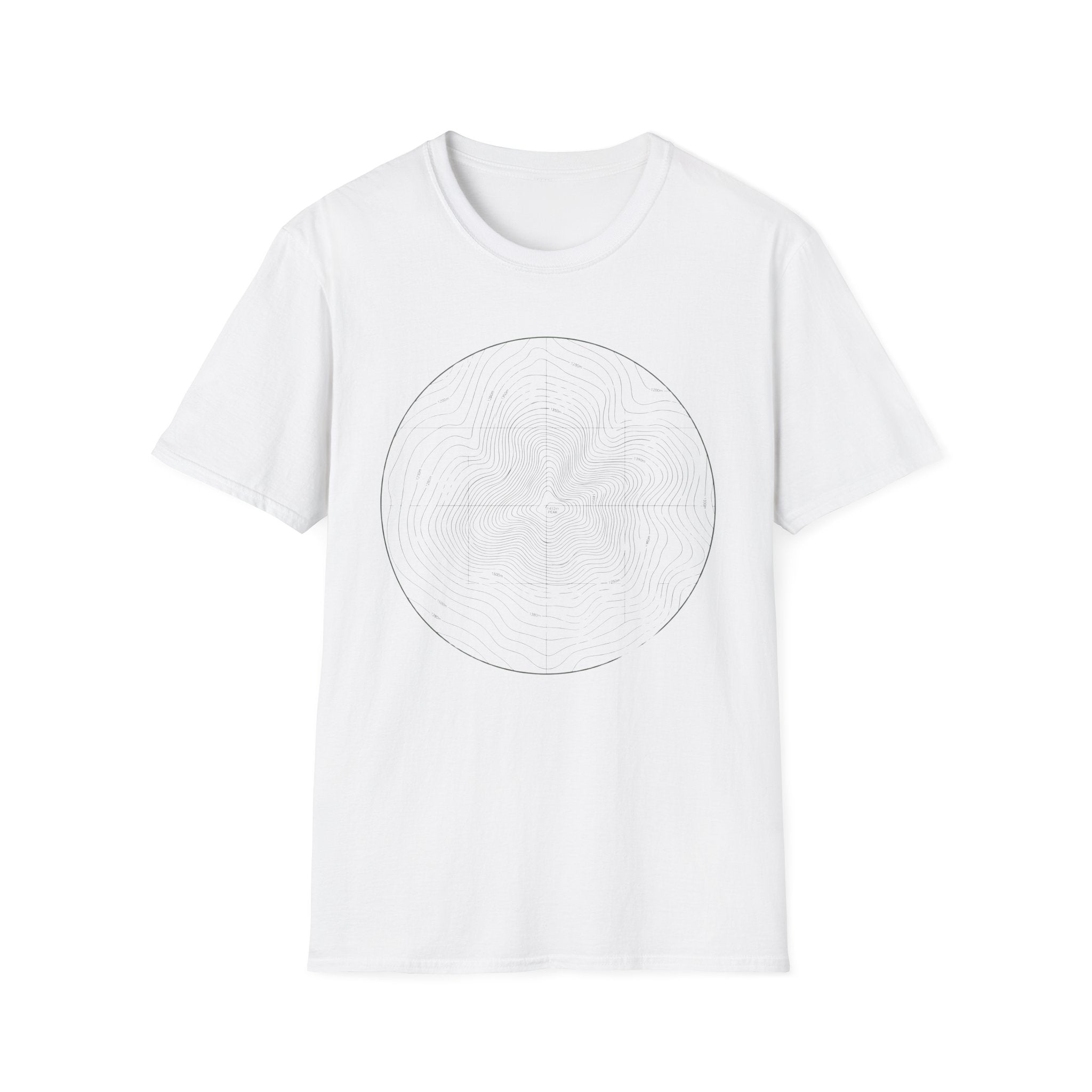 Mountain Topography T‑Shirt