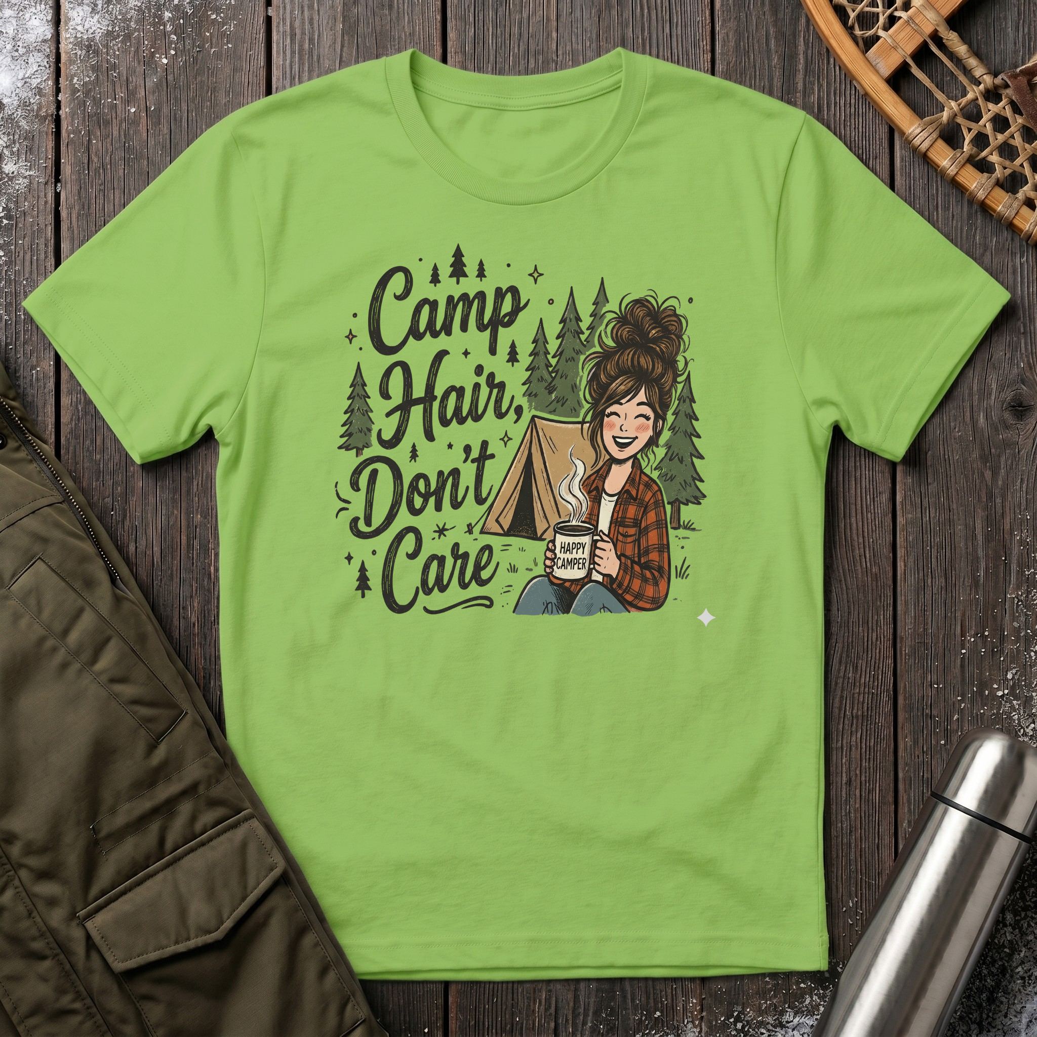 Camp Hair, Don't Care T-Shirt