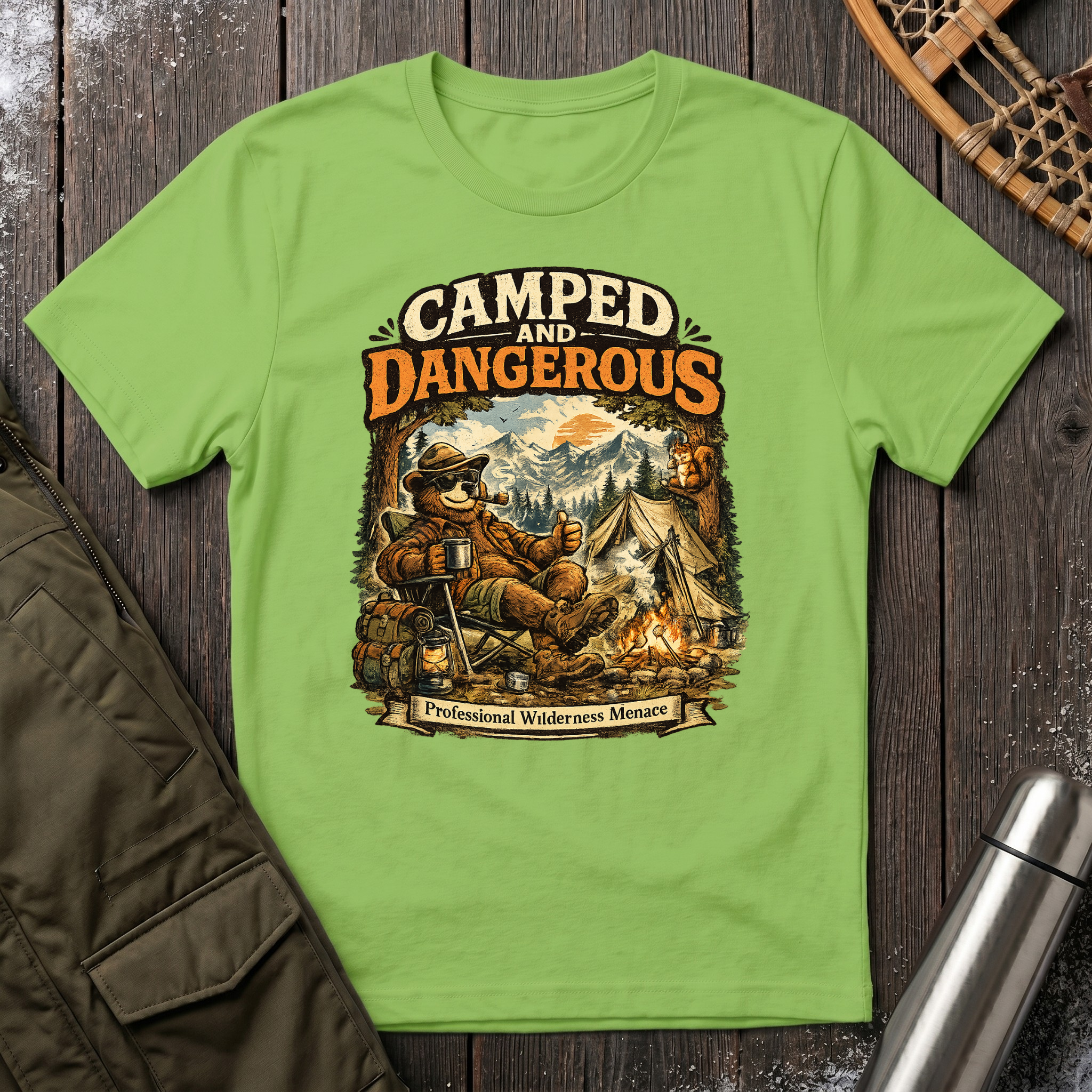 Camped and Dangerous T-Shirt