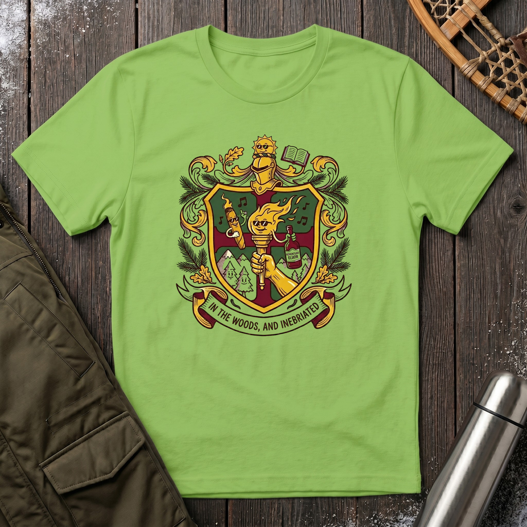 In The Woods and Inebriated T‑Shirt